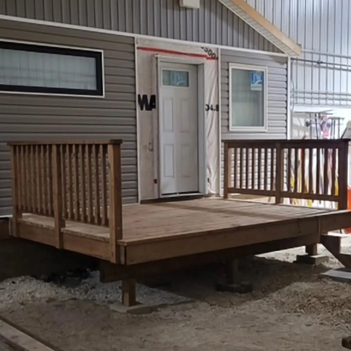 Attention @mbnla members, Winnipeg and area businesses, landscapers, or interested homeowners with the ability to pick up themselves. We have a deck for sale. 

It is an 8' 6" x 12' treated deck with railings constructed by Level 3 Landscape Hor