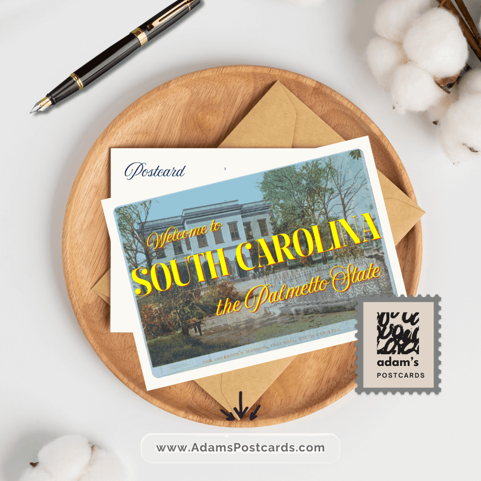 South Carolina Governor's Mansion Postcard