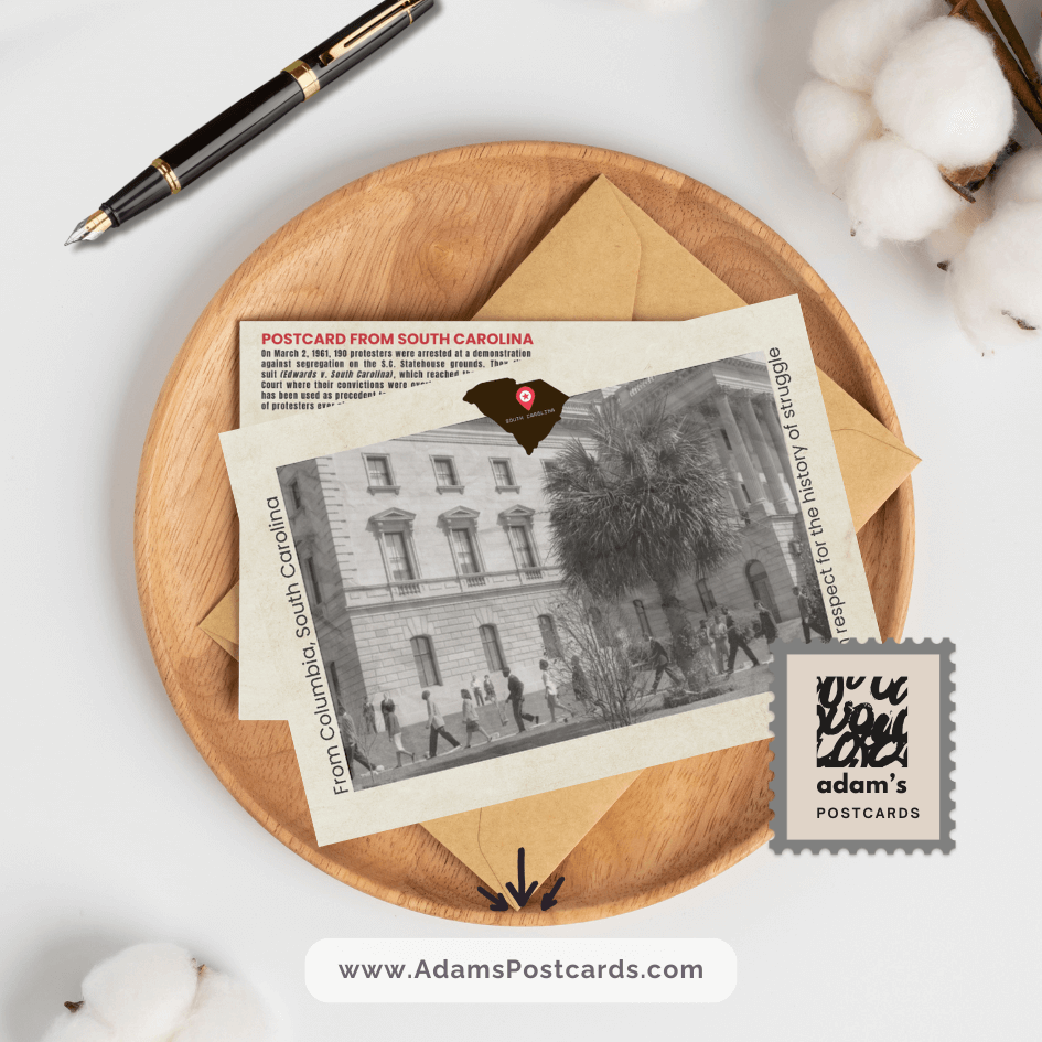 Columbia Civil Rights Postcard