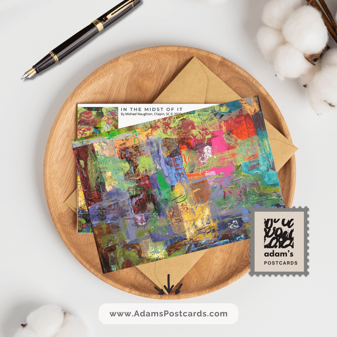 In the Midst of It Postcard