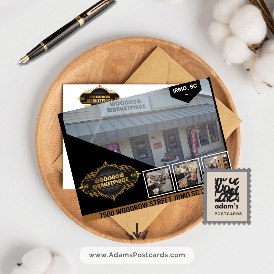 Woodrow Marketplace Postcard