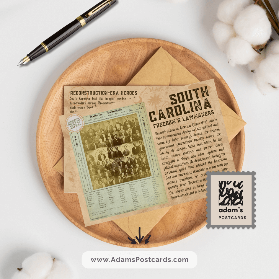 South Carolina Reconstruction Postcard