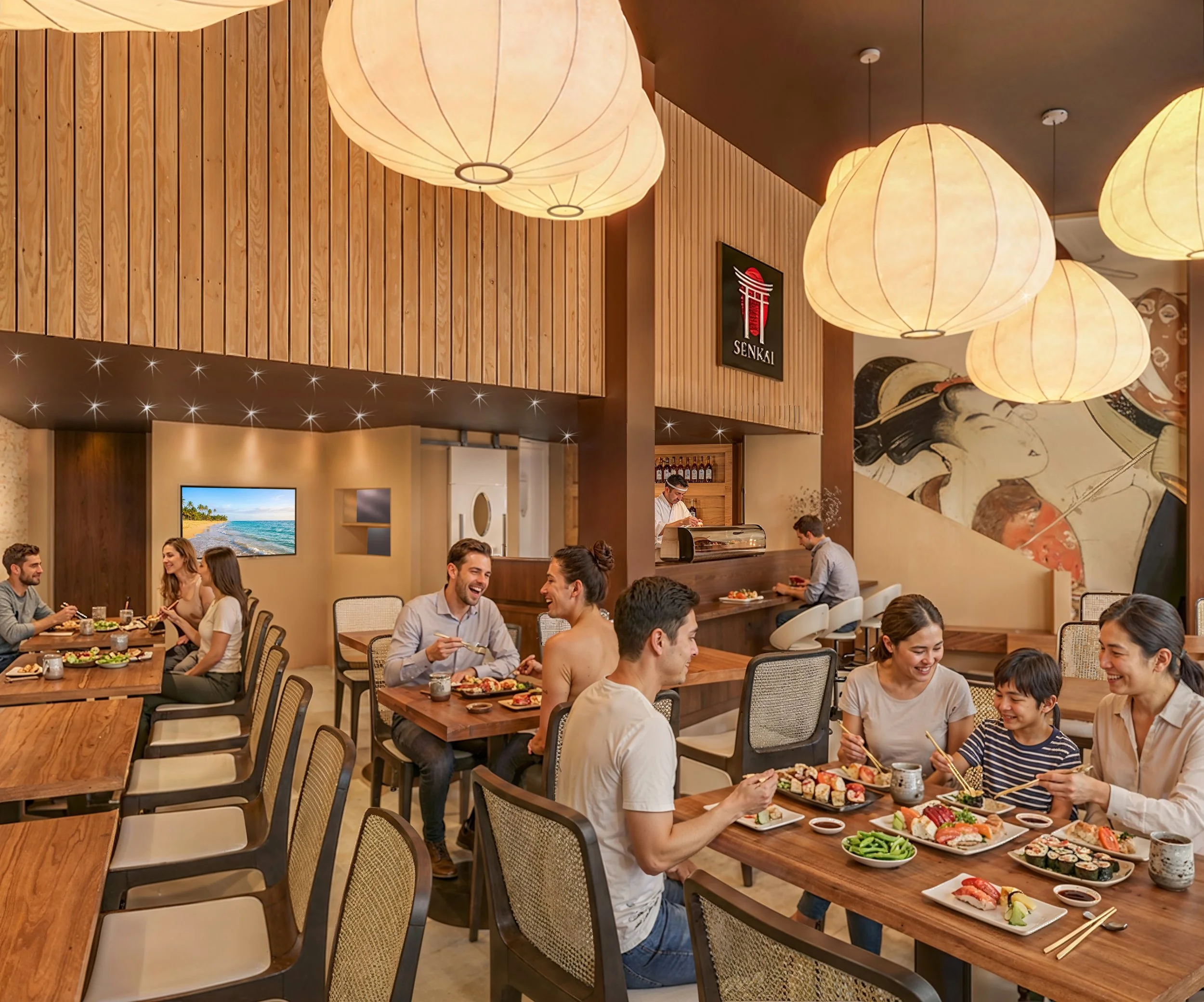 Senkai Restaurant - Historic Building Conversion