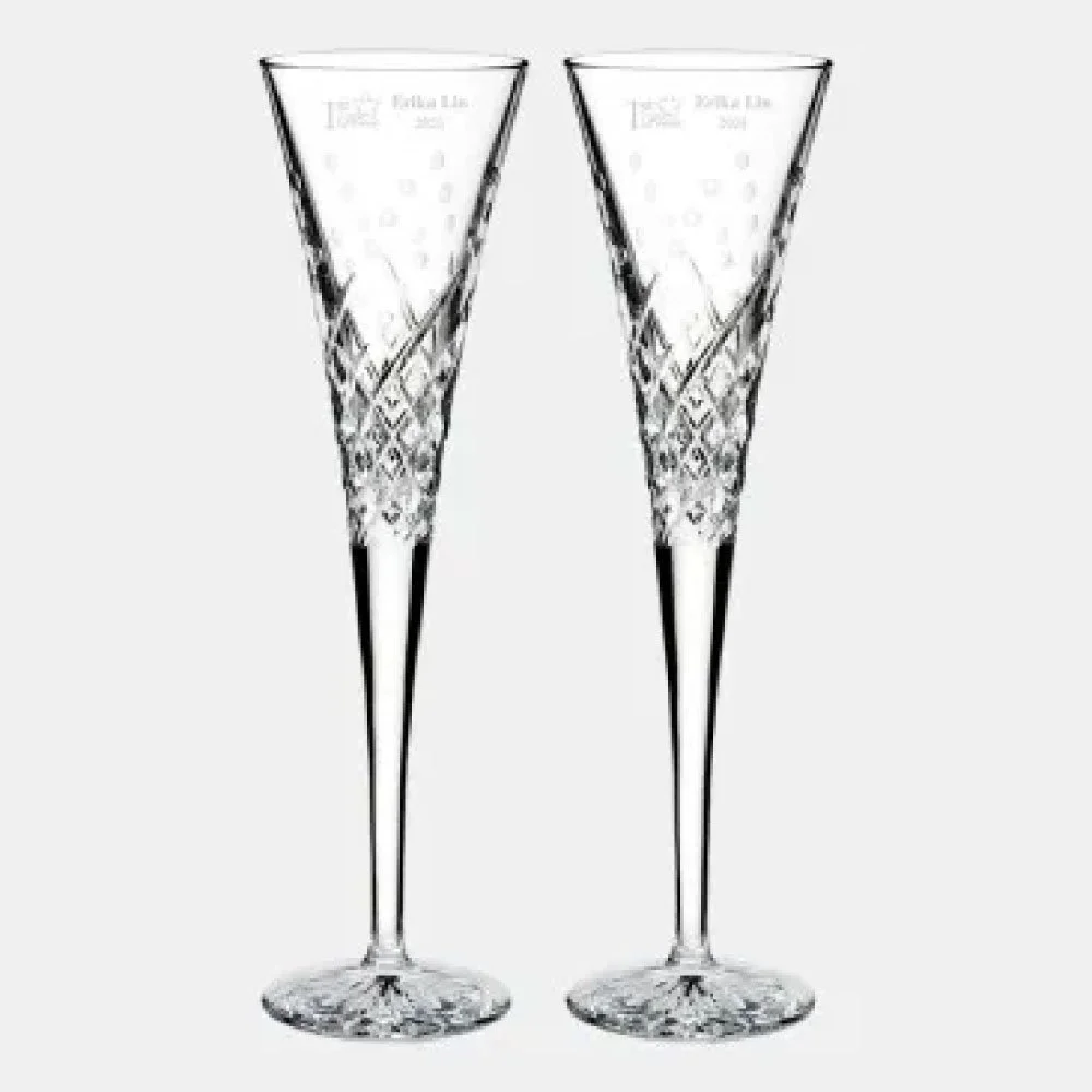 Mom Gifted Us Waterford Flutes