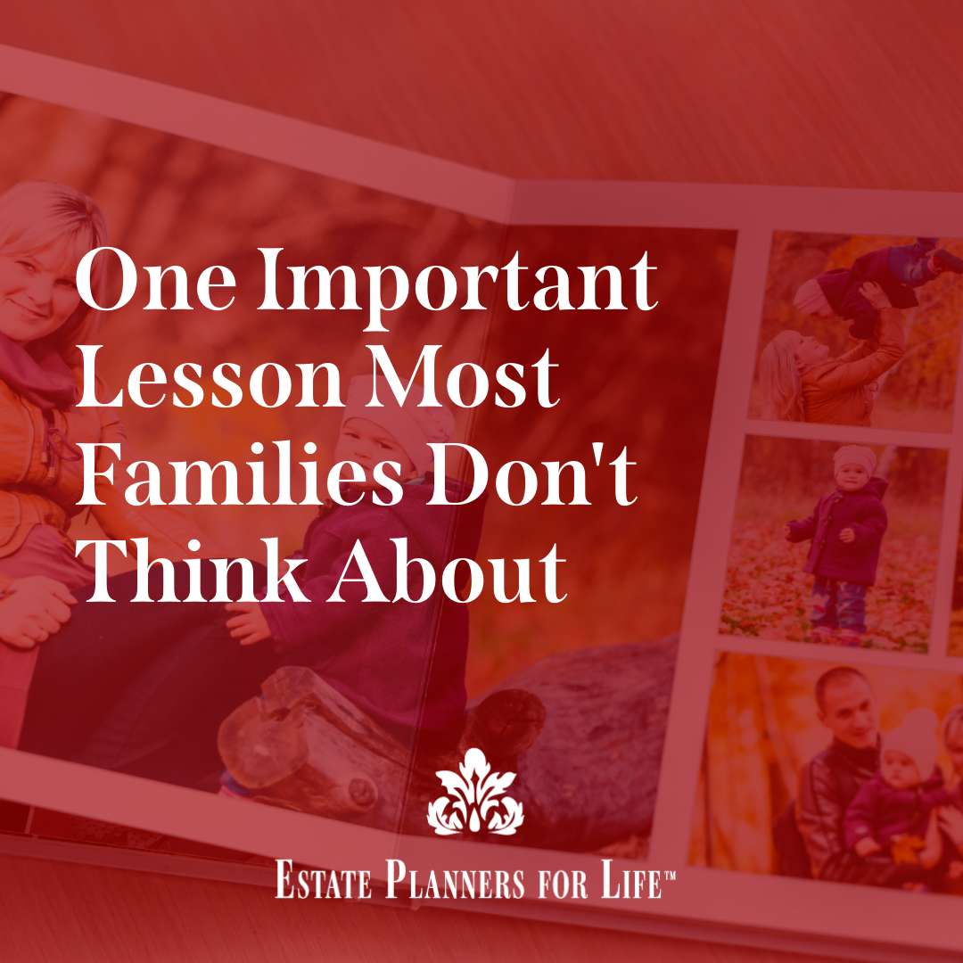 Back-to-School (for Life): One Important Lesson Most Families Don't Think About