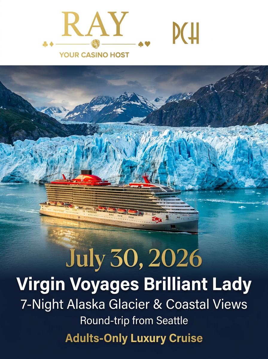 Virgin Voyages Brilliant Lady - 7-Night Alaska Cruise