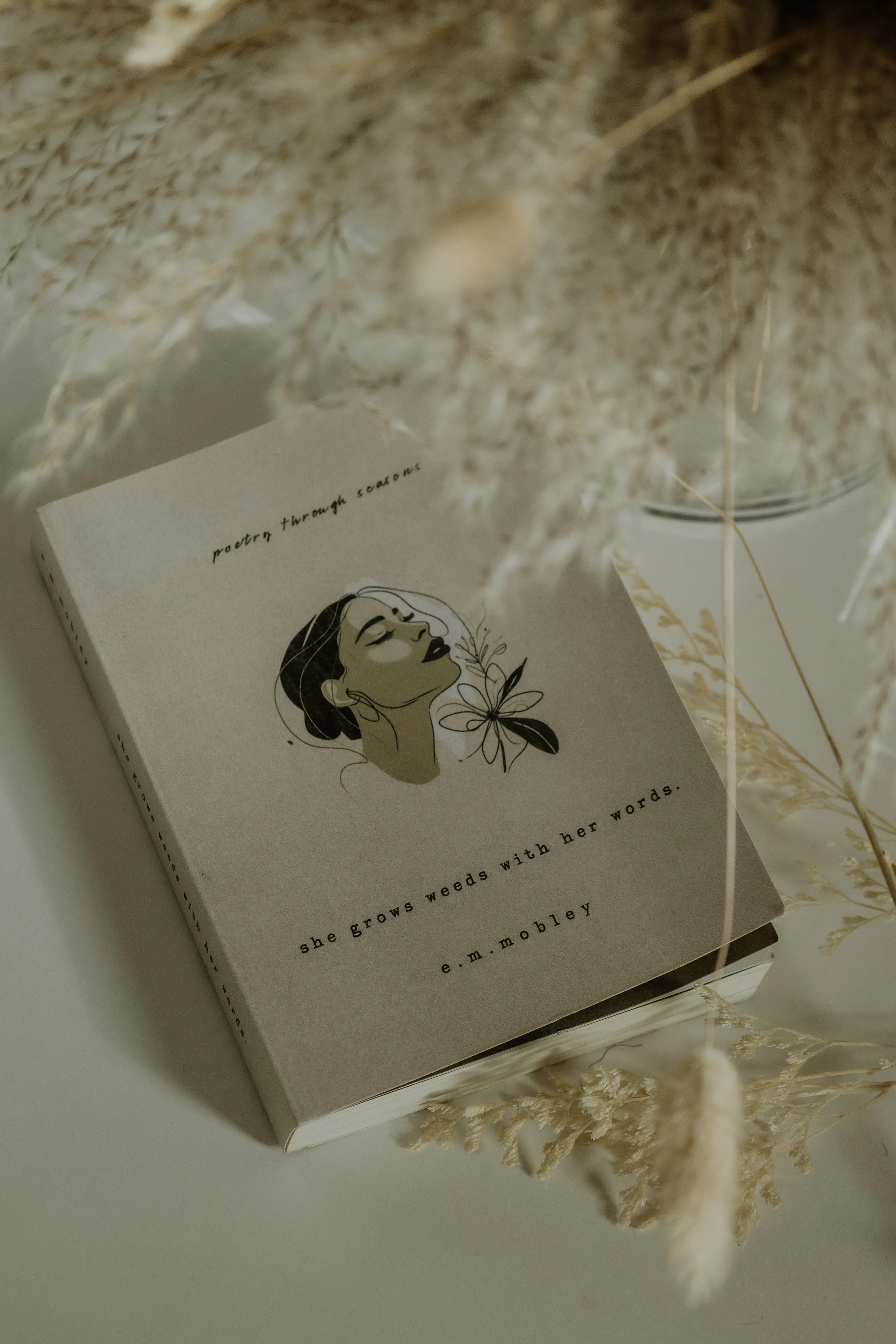 'she grows weeds with her words'