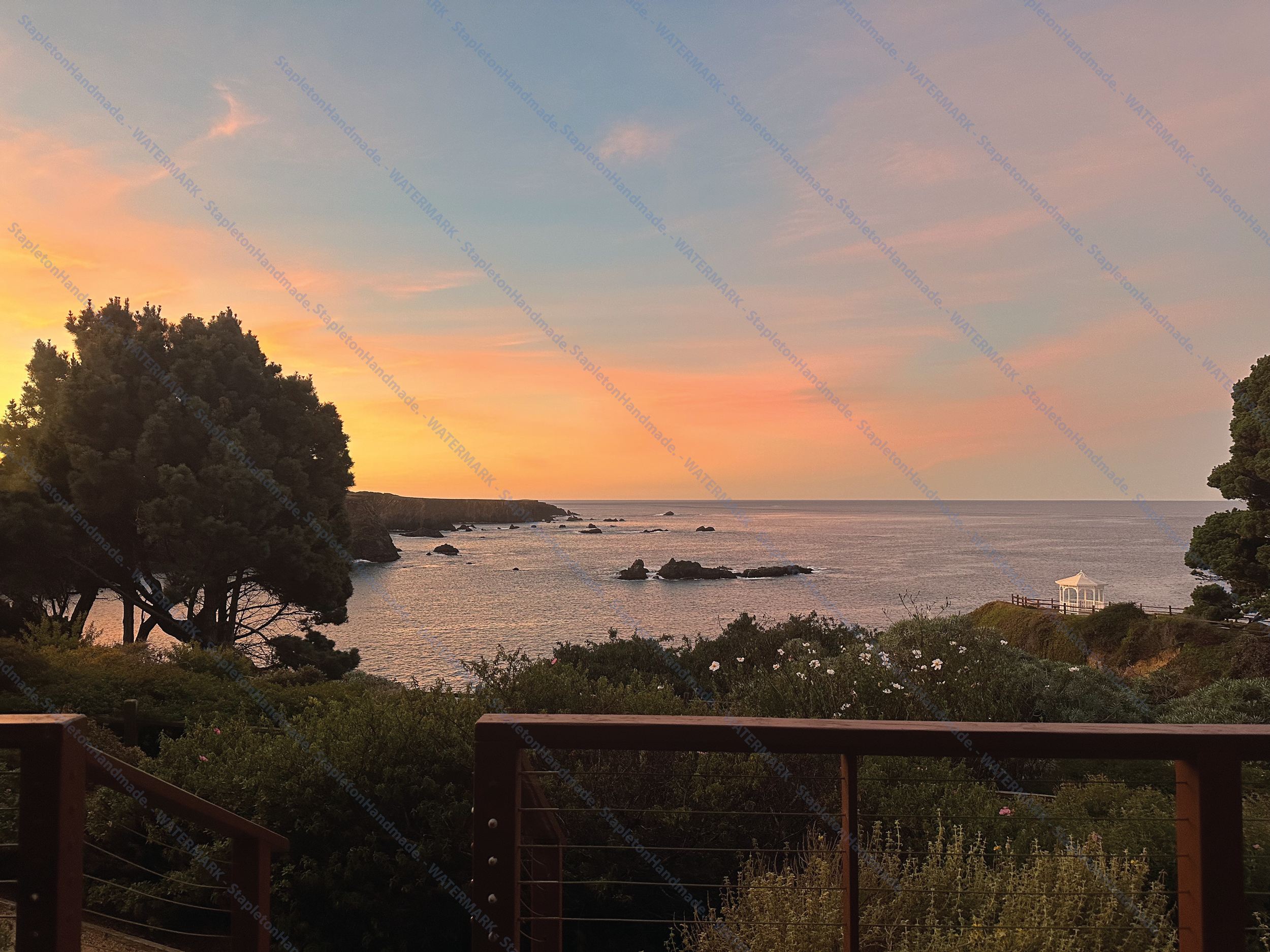 Mendocino, CA Sunset