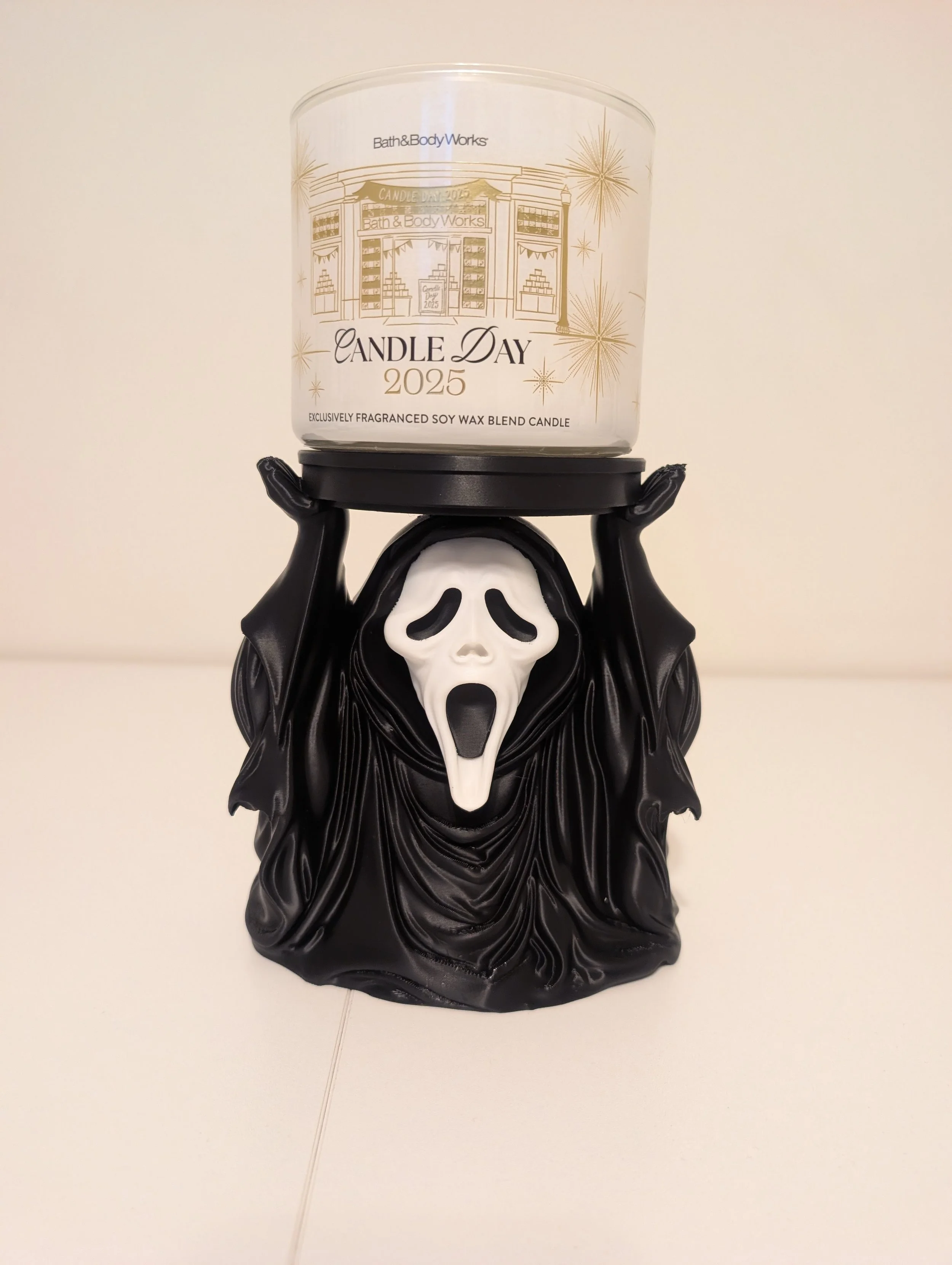 Ghost Face Candle Stand