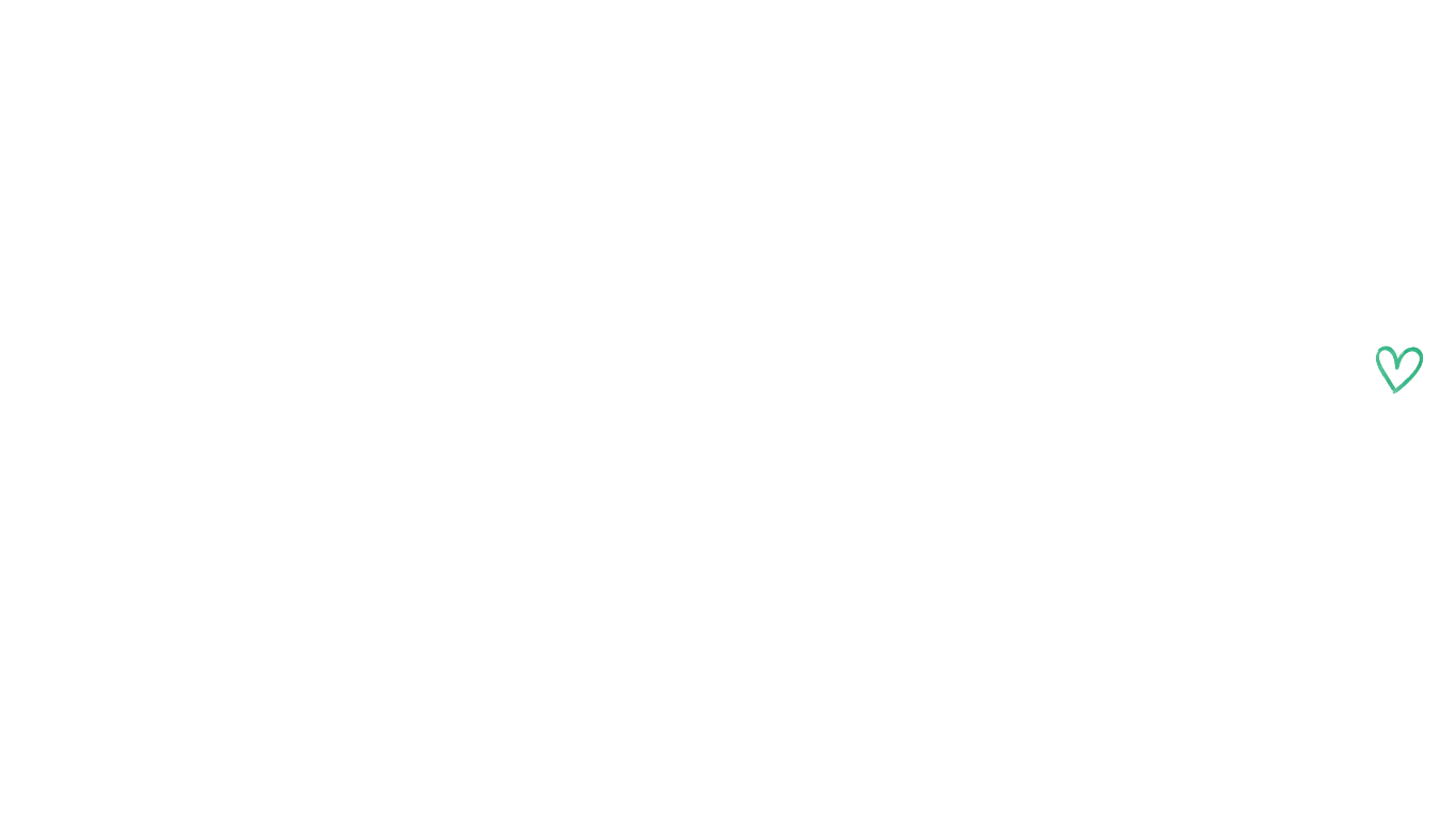 Black background with white cursive text reading 'The Kay Way Foundation' and a small green heart on the right side of the text.