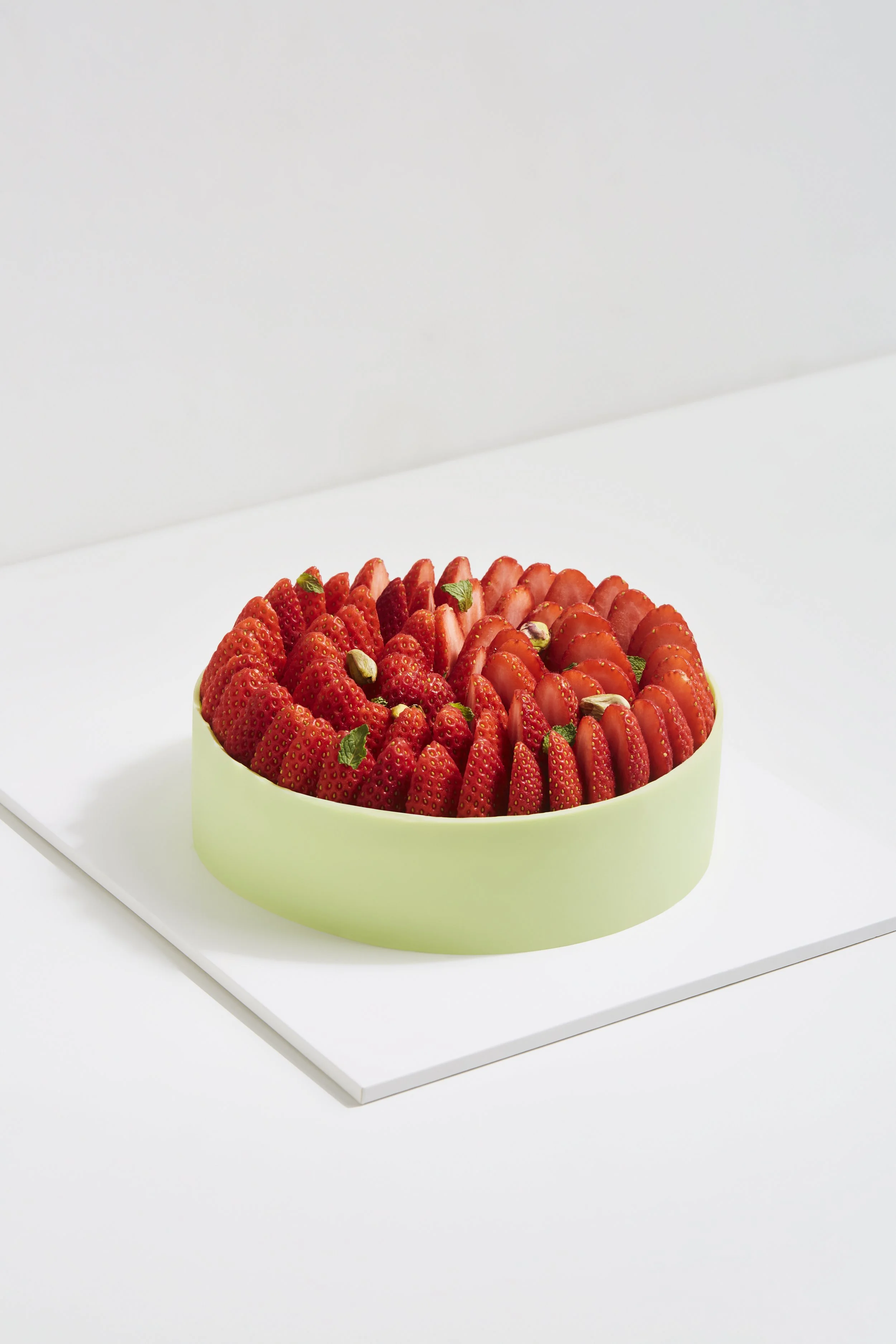 Basil Strawberry White Chocolate
