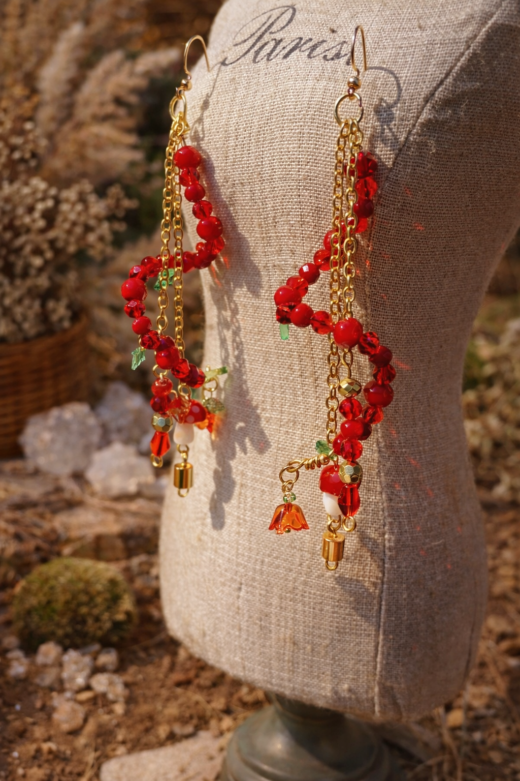 Toad-ally Scarlet Tassels 🍄✨