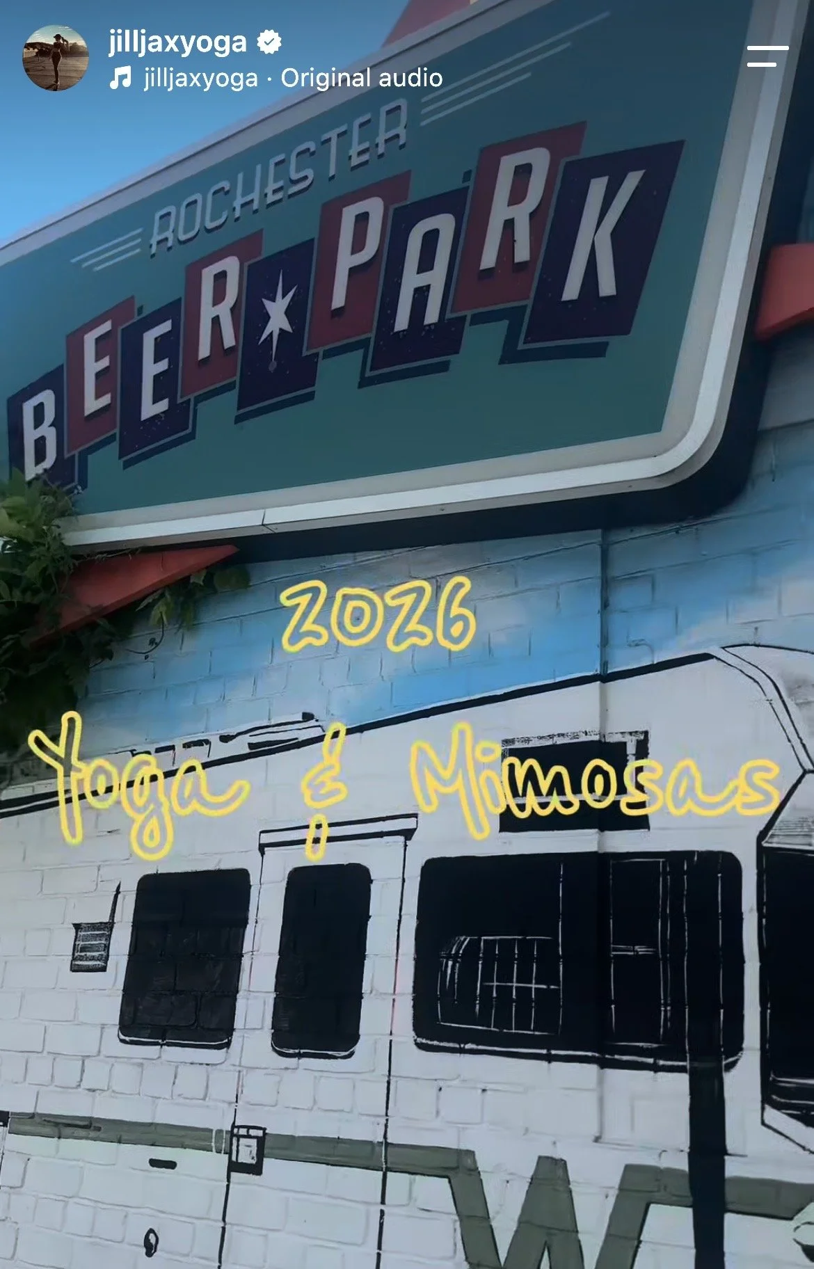 Yoga & Mimosas at Rochester Beer Park