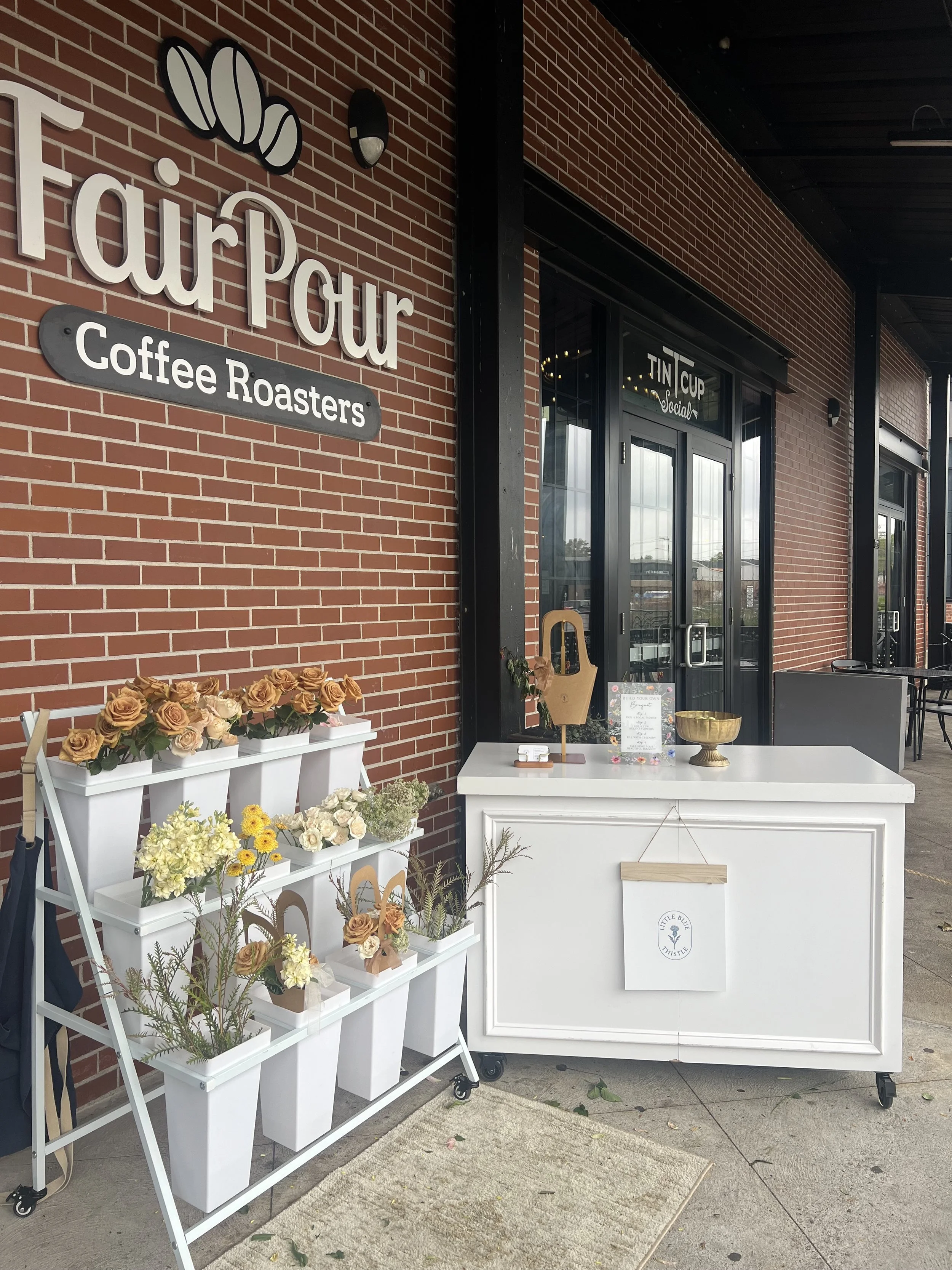 Little Blue Thistle Pop-Up at     FairPour Coffee