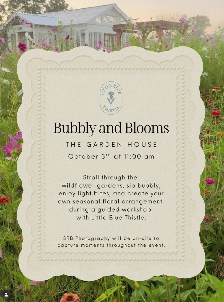 Bubbly & Blooms at The Garden House