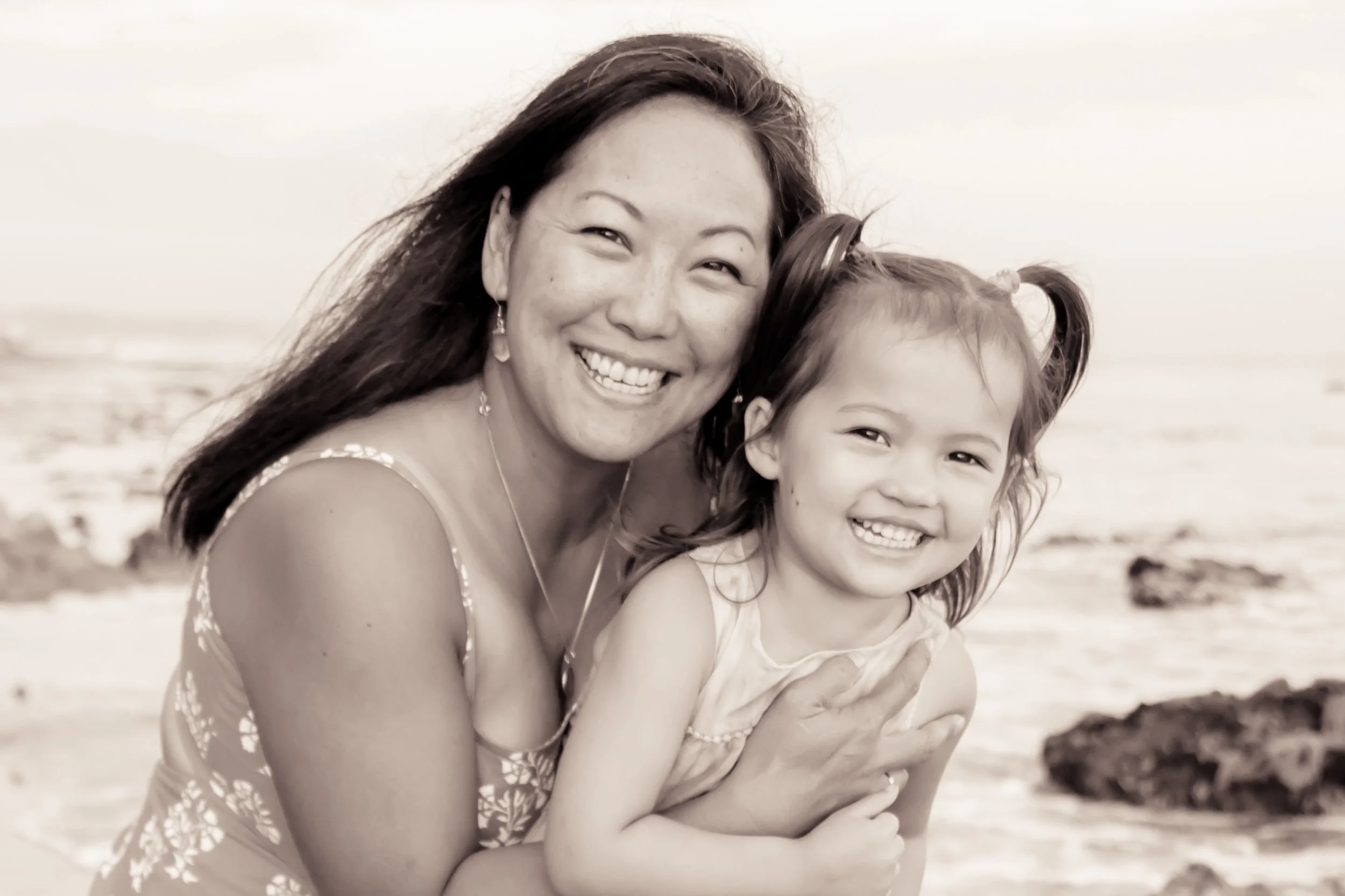 Molika and Child, Mother, Founder of The Sakti Effect, Santa Barbara, CA