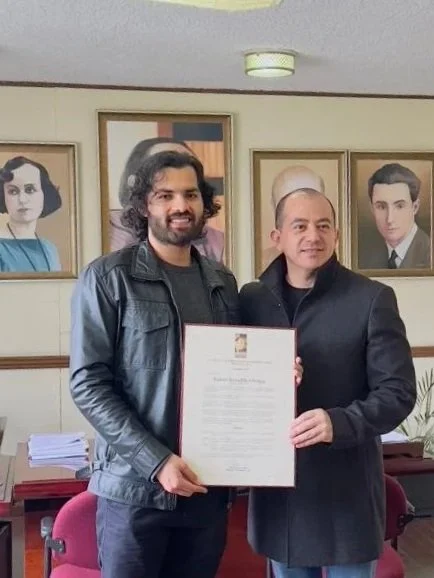 Recognition awarded by the Casa de la Cultura of Loja, his hometown. 2025