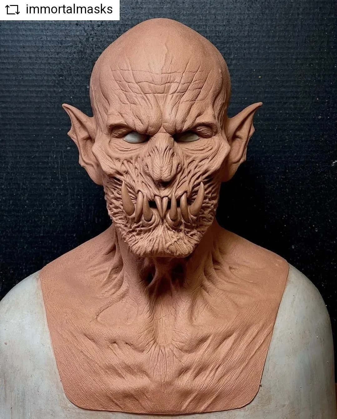 Sculpture made for Immortal Masks - Slayer