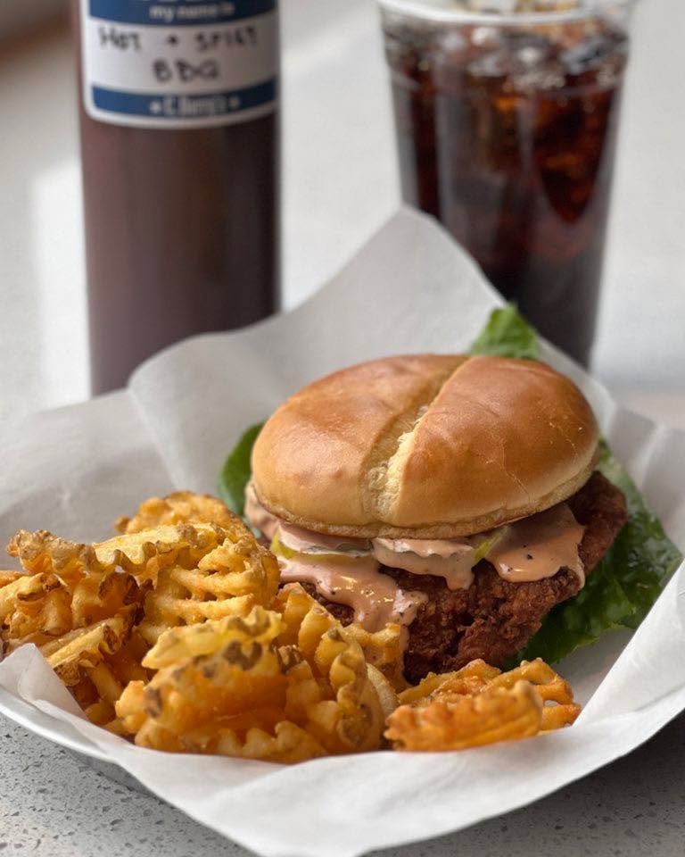 It&rsquo;s Tuesday and that means our Big Pig and Fried Chicken Sandwich is on special. Get it today with Waffle Fries &amp; Drink. $14.79 Open at 11am.