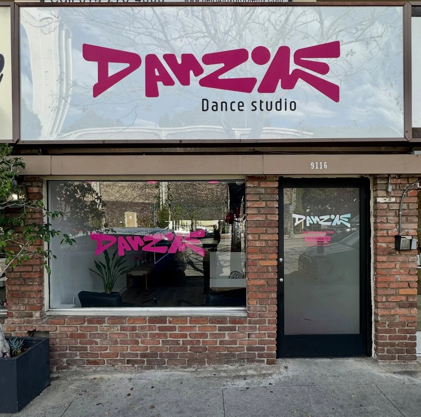 ✨OUR SIGN IS UP!✨

Seeing the Danzone sign officially up on our storefront feels like a dream come true. What started as an idea in our hearts is now shining proudly for our entire community to see!