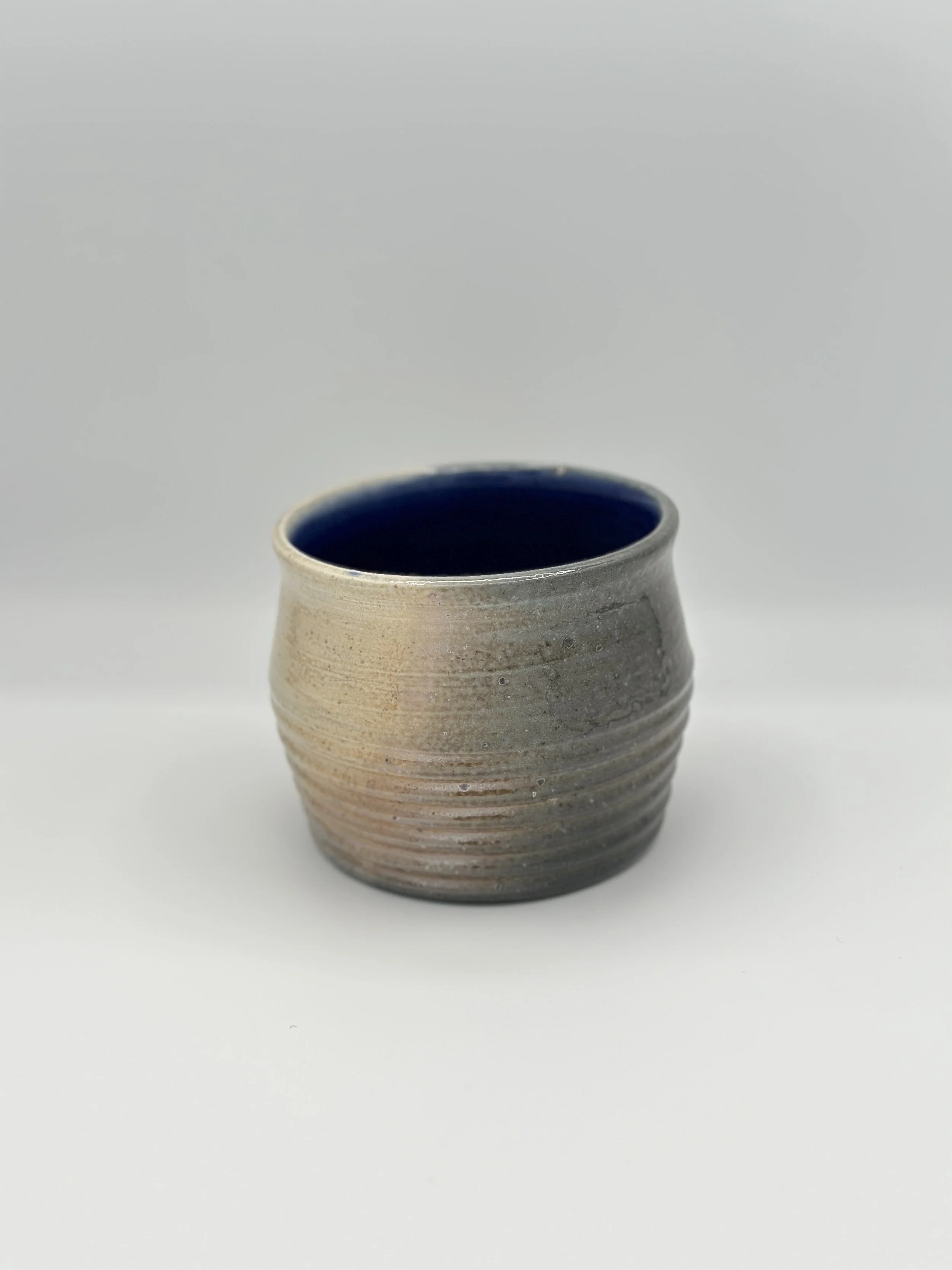 soda fired one of a kind planter