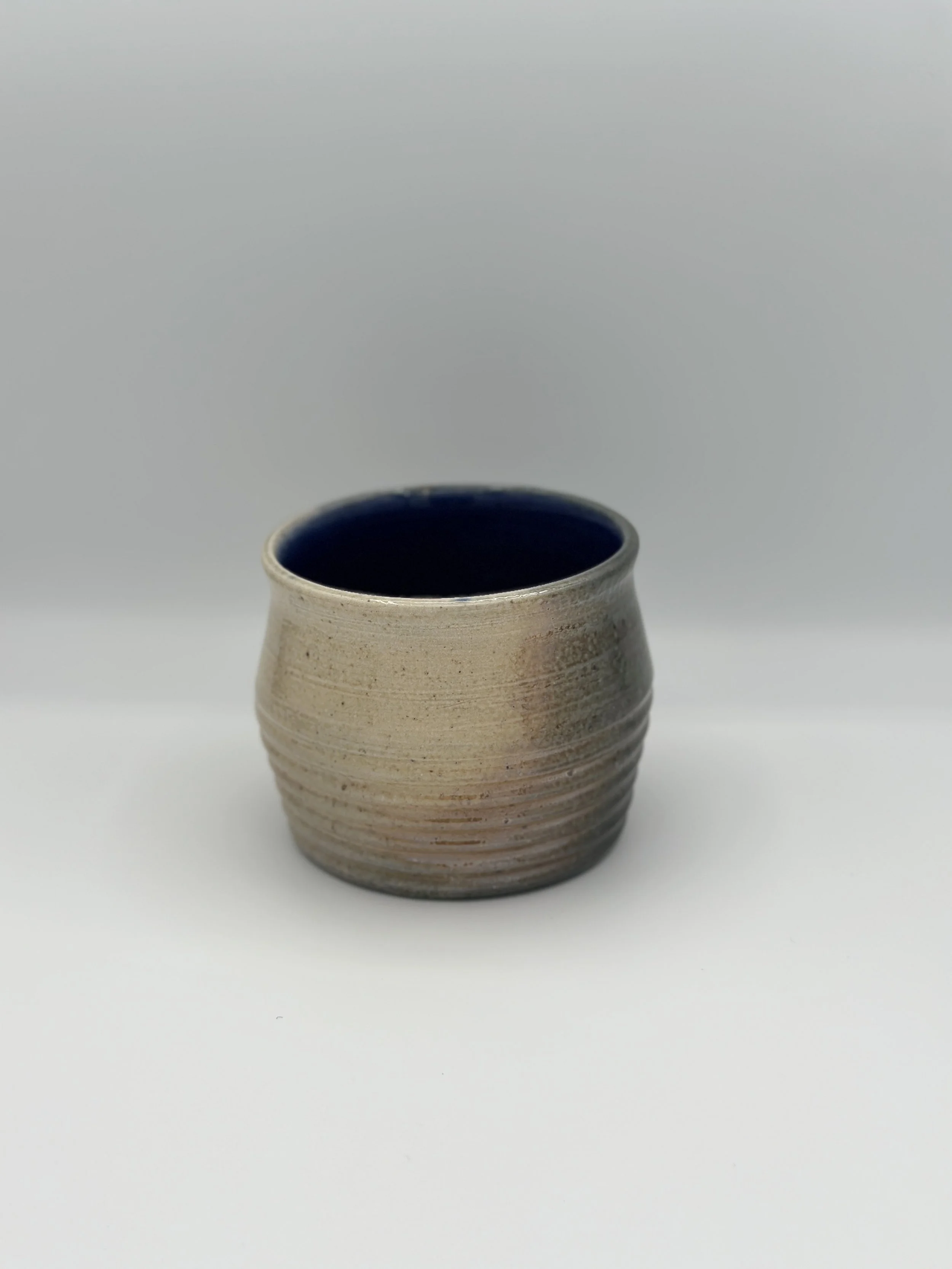 soda fired one of a kind planter