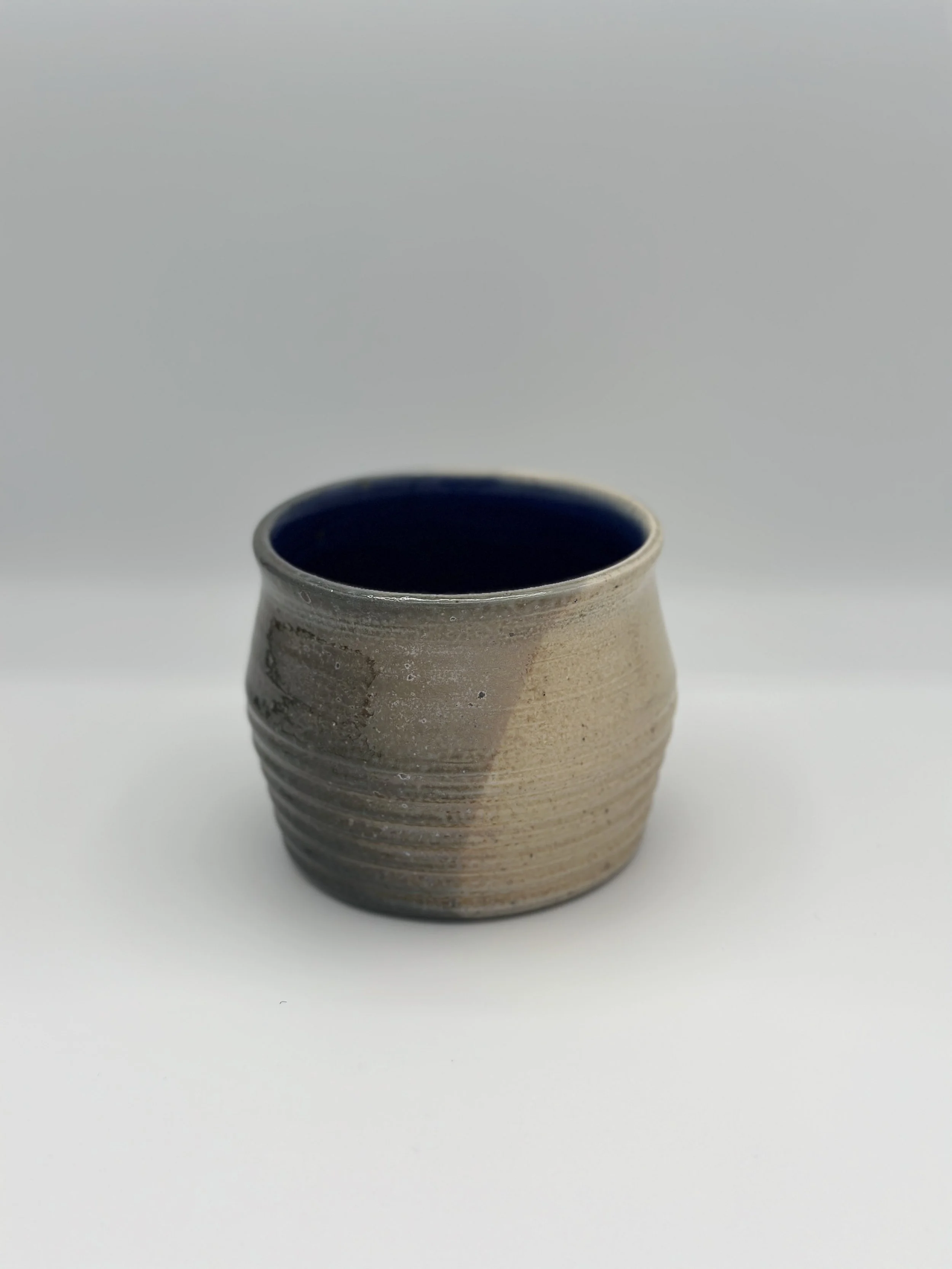 soda fired one of a kind planter