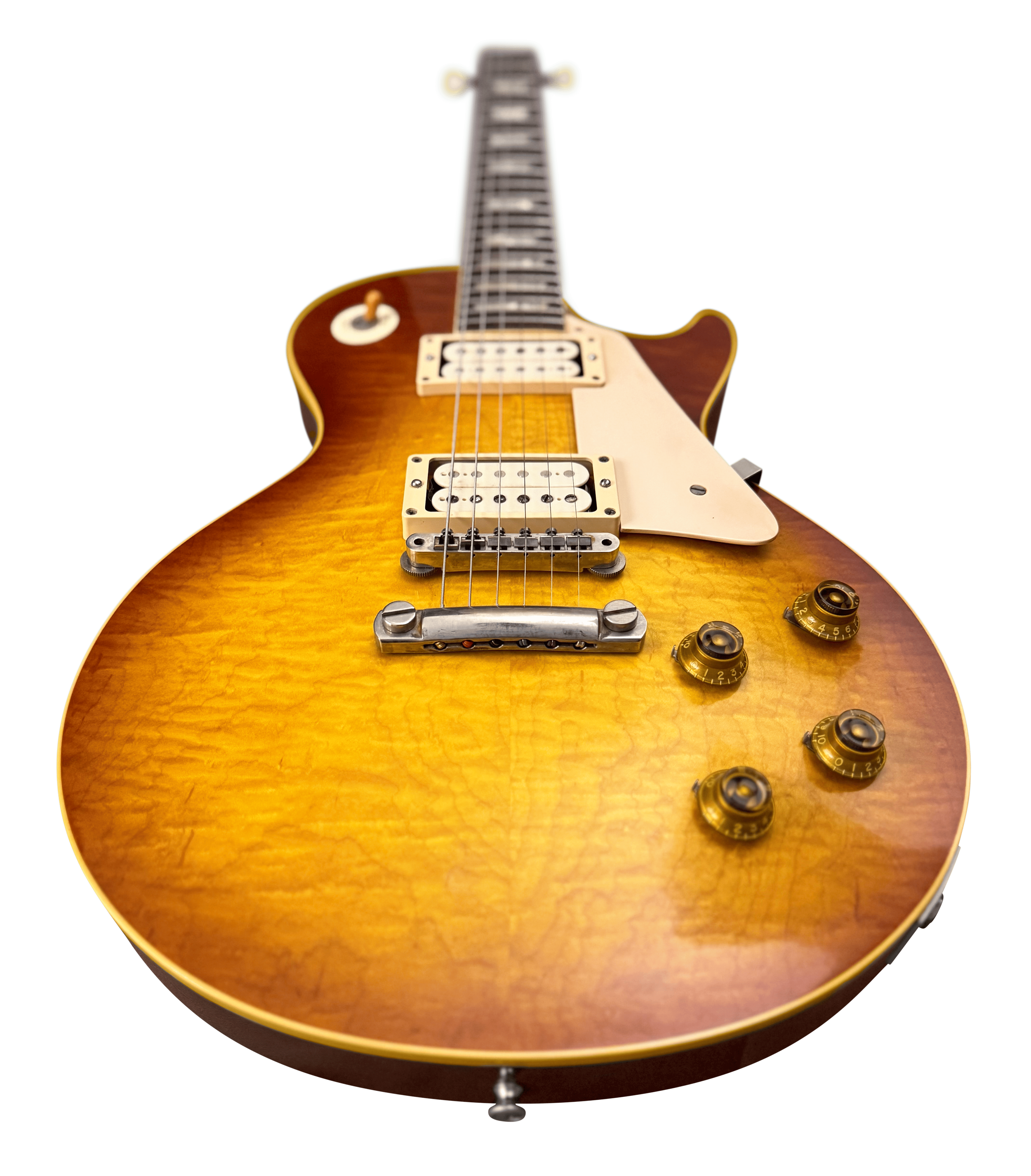 2011 Gil Yaron 1959 Les Paul Standard replica w_ all options, Brazilian fretboard, & rare reclaimed blister maple top + light aging + Wizz double whites -2.png