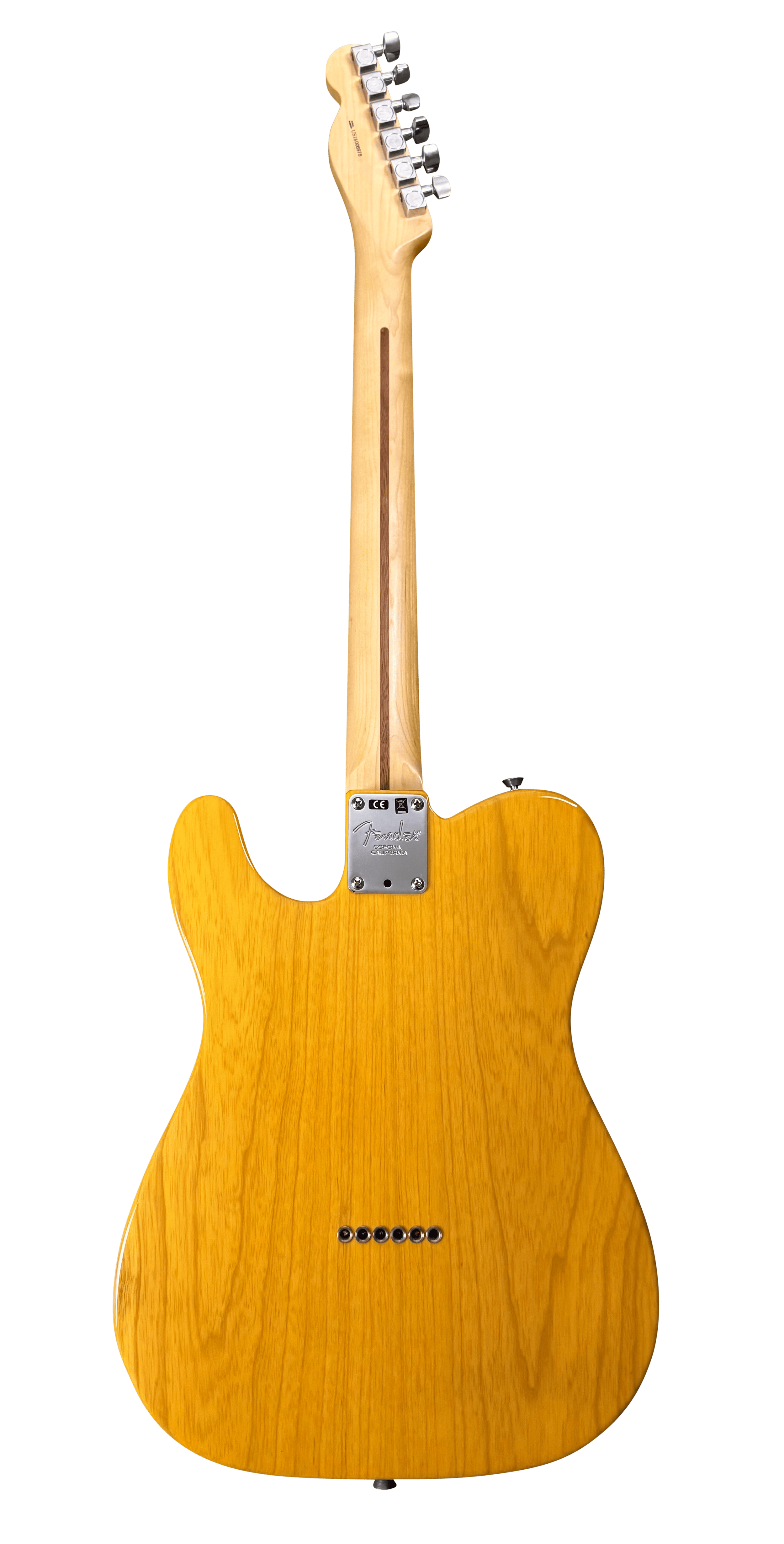 2018 Fender American Professional Telecaster (Limited Edition) with DiMarzio Hot Area T bridge pickup + Seymour Duncan Jazz PAF in neck, butterscotch blonde - 3.png