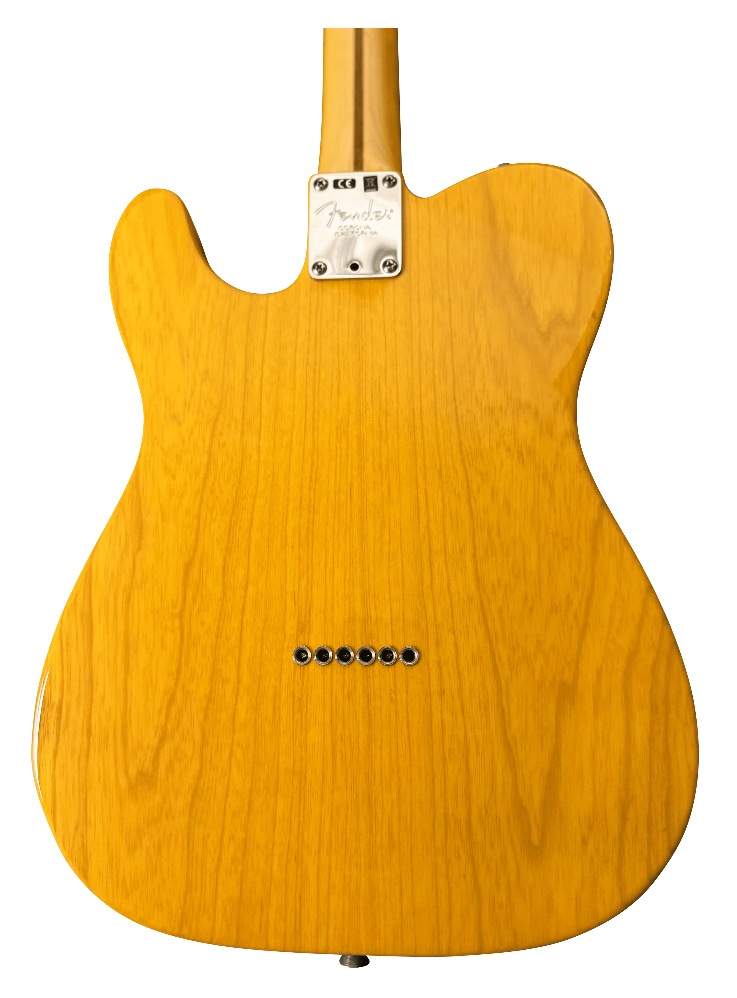 2018 Fender American Professional Telecaster (Limited Edition) with DiMarzio Hot Area T bridge pickup + Seymour Duncan Jazz PAF in neck, butterscotch blonde - 4.png