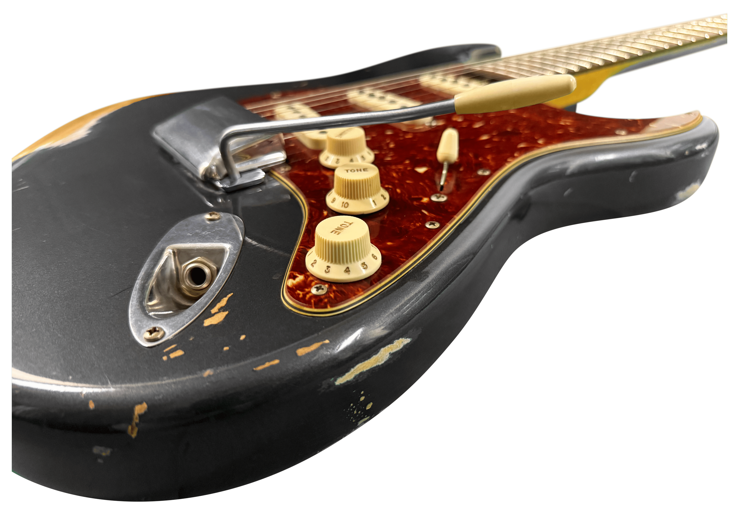 2019 Fender Custom Shop 1960 Limited Edition NAMM Show Display Stratocaster with Poblano pickups, jumbo frets, 12” radius, and roasted maple neck - 3.png