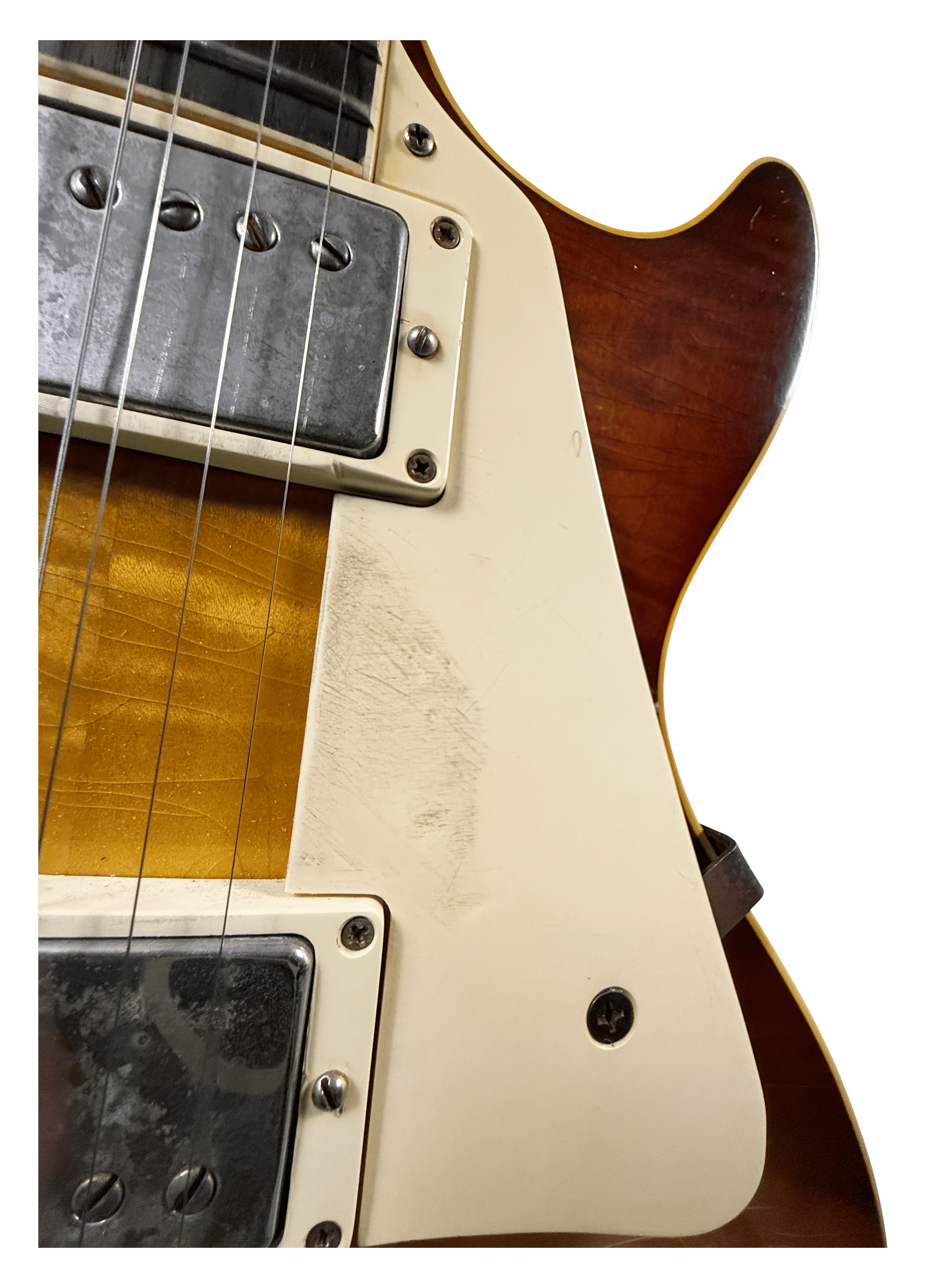 2024 Carniglia 1959 Les Paul Standard replica w_ Brazilian rosewood fretboard, plastics + hardware theme-aged by Vintage Haven to match Pearly Gates, custom-wound Alan Dingwall PAFs + Historic Makeovers finish_aging - 3.png