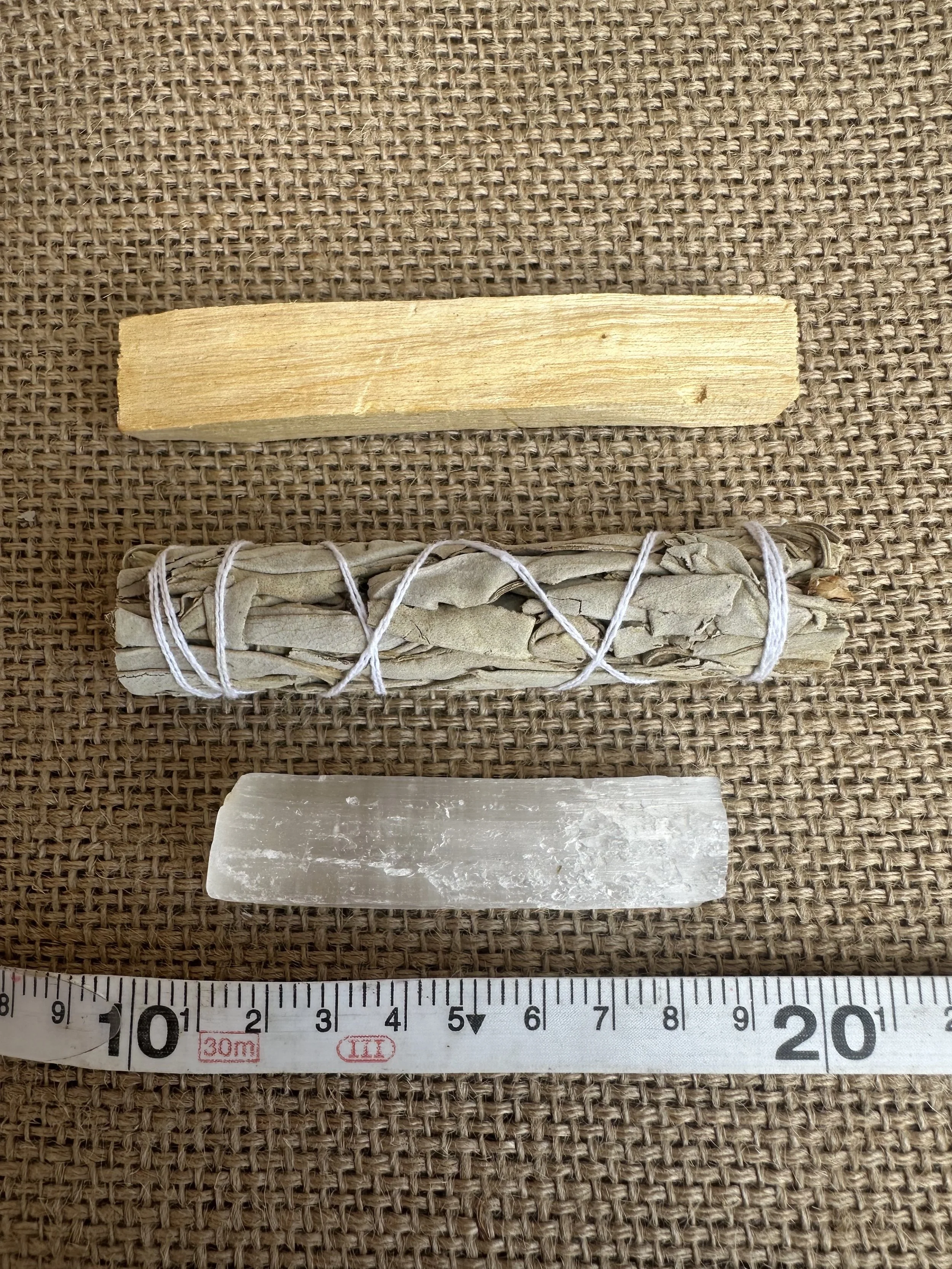 Healing Trio - Palo Santo • White Sage • Selenite