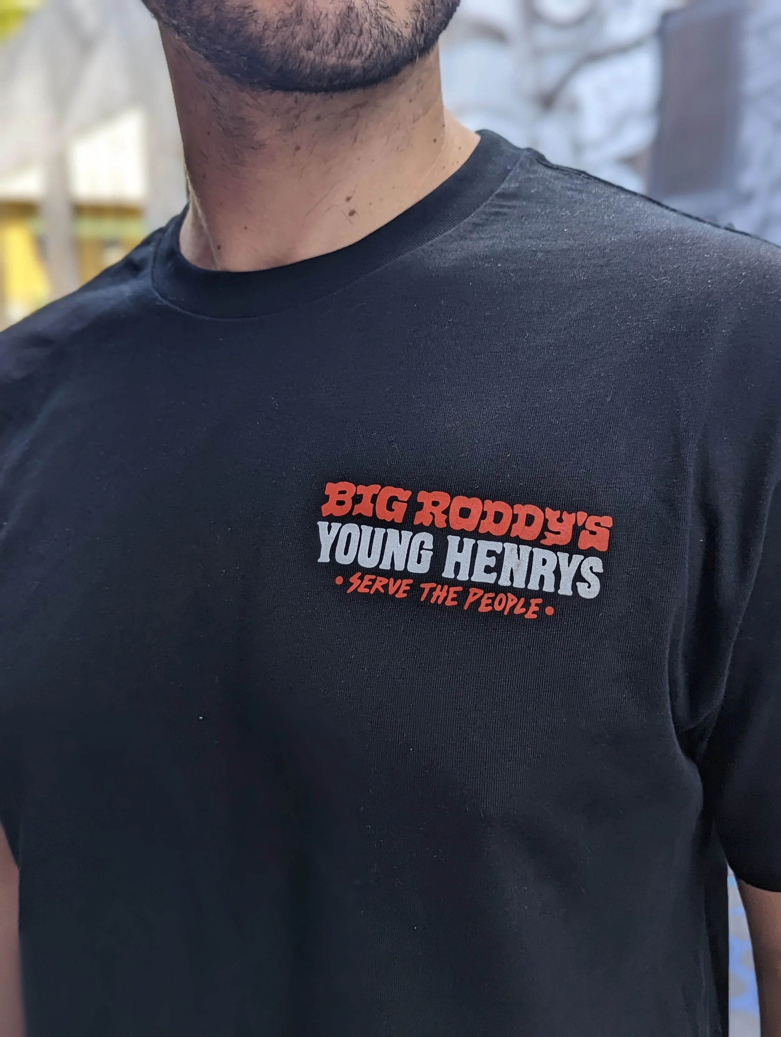 Big Roddys x Young Henrys T-Shirt (front).jpg