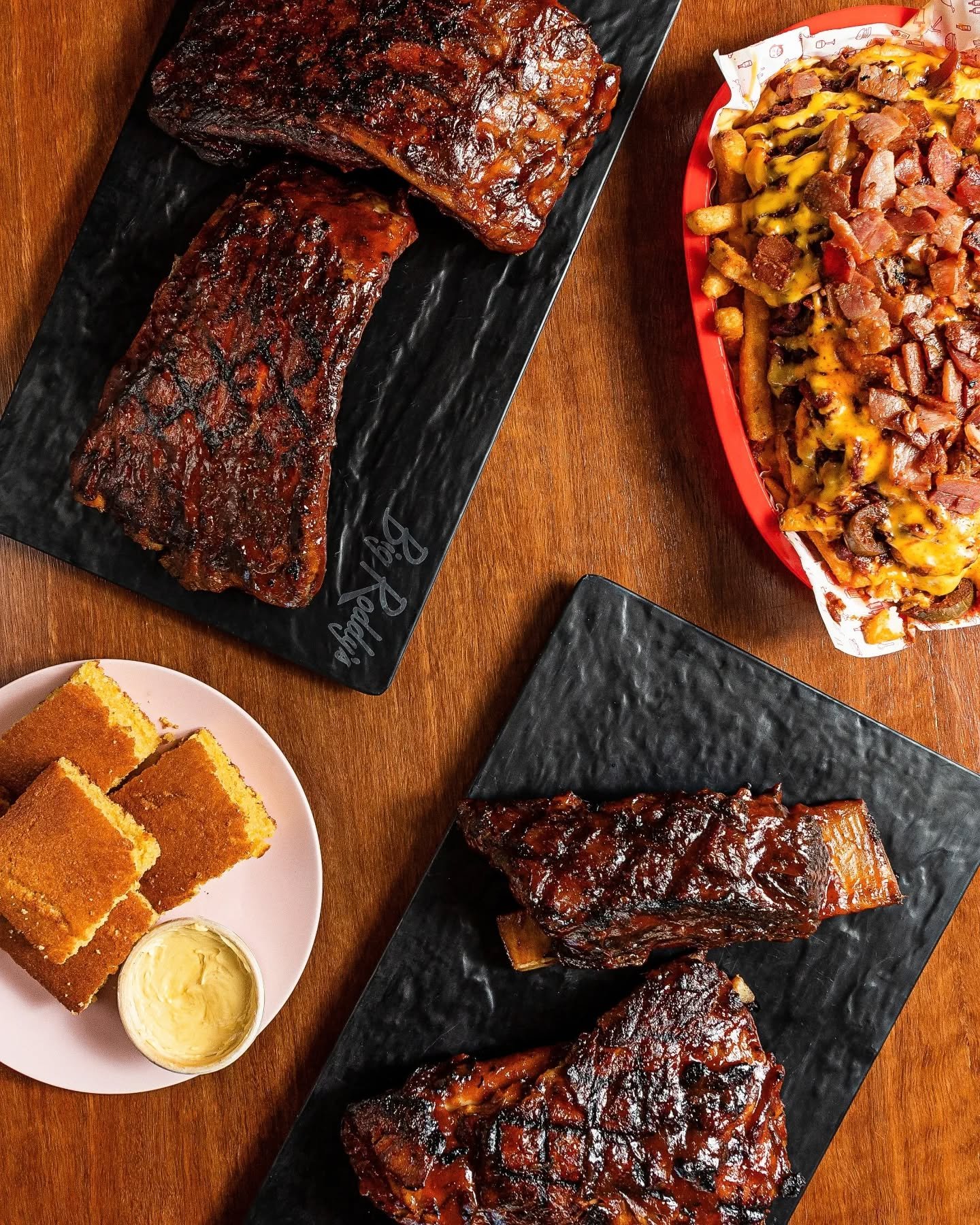 Looking for the best BBQ ribs in Brisbane? Our signature slow cooked ribs are the ultimate comfort food. Visit us in South Brisbane for the full Ribs-perience.