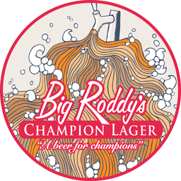 Champion Lager (Custom Beer) sticker