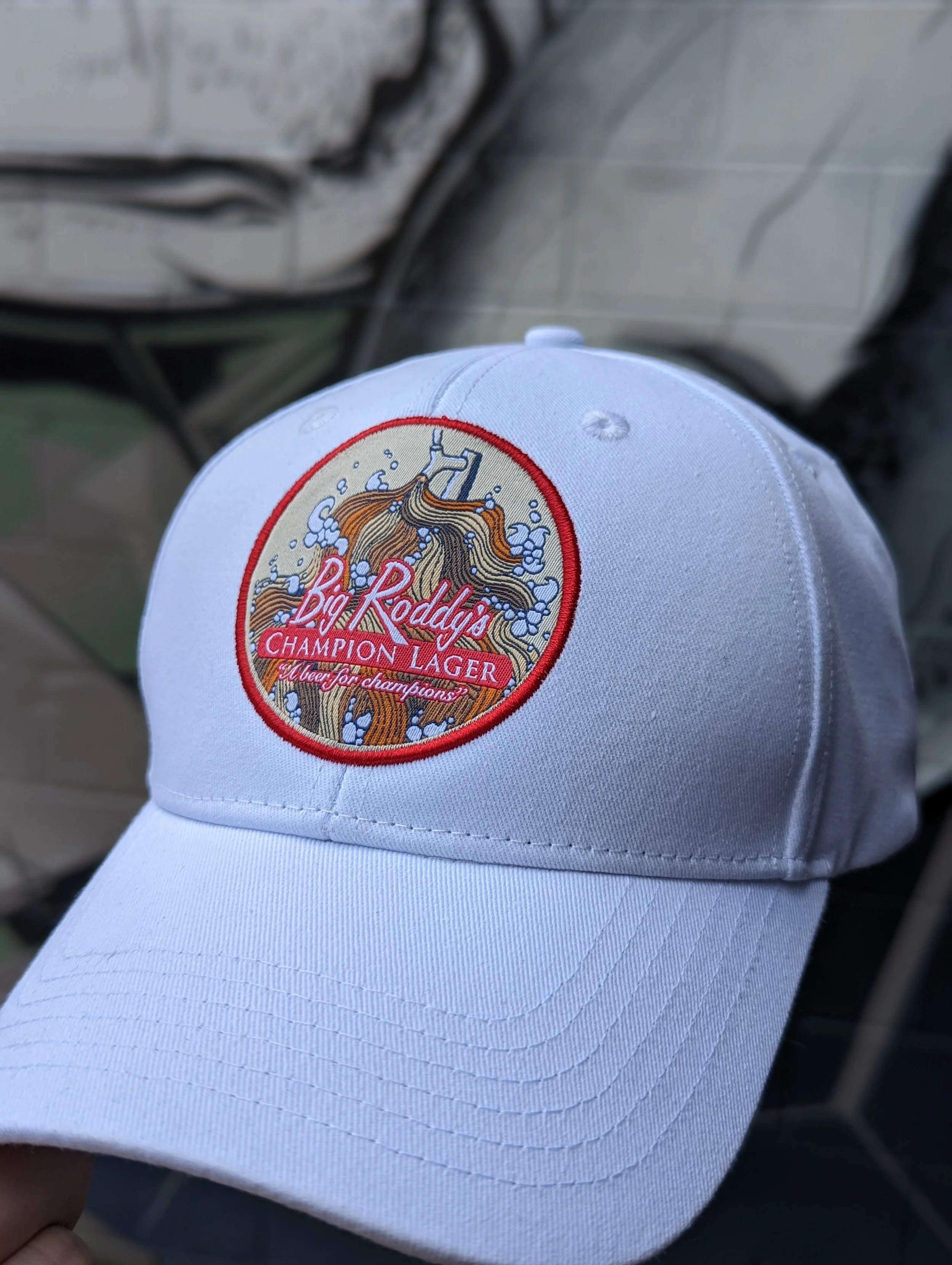 Big Roddy’s Hat – White