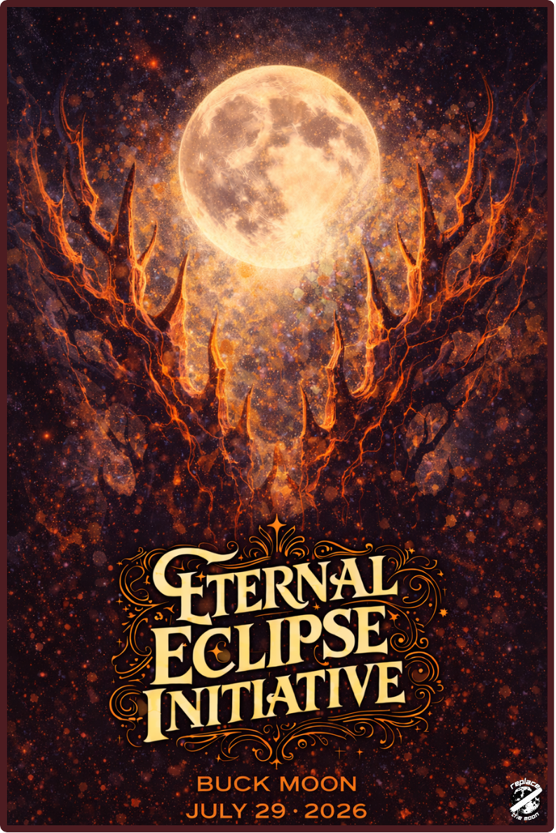 Buck Moon, cool horns...