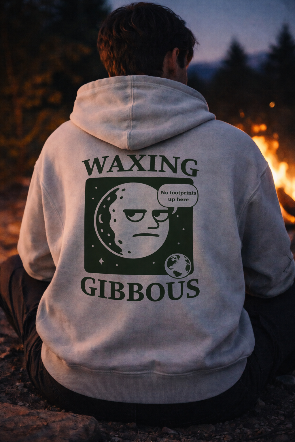 Moon Landing Heavyweight Hoodie