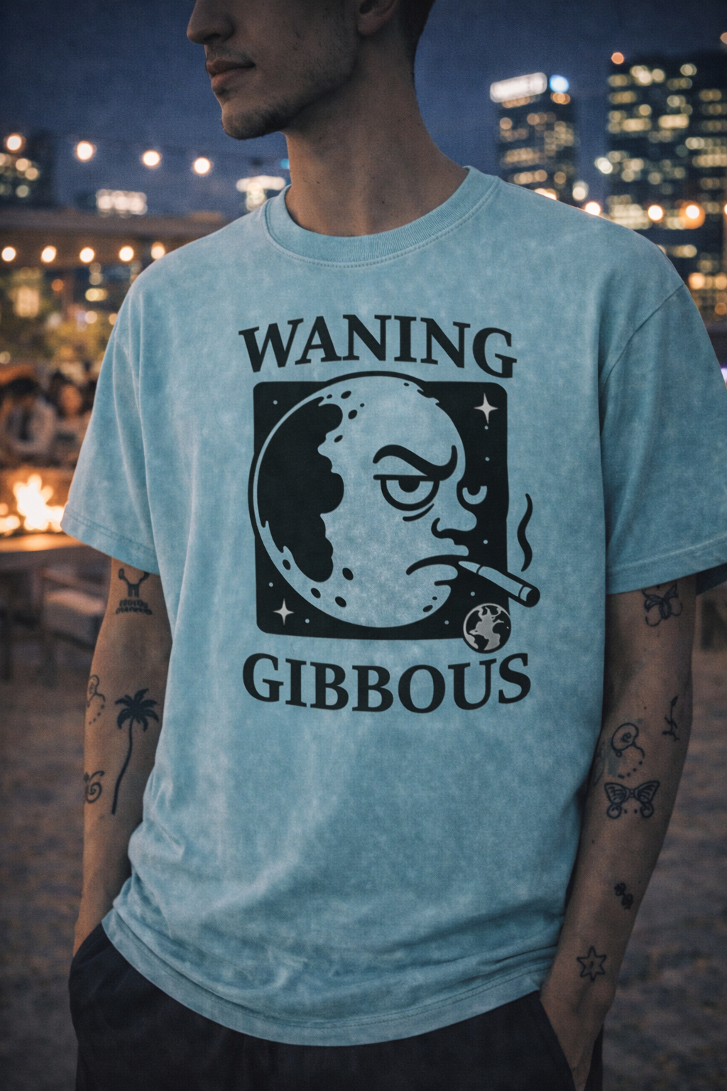 Waning Gibbous T