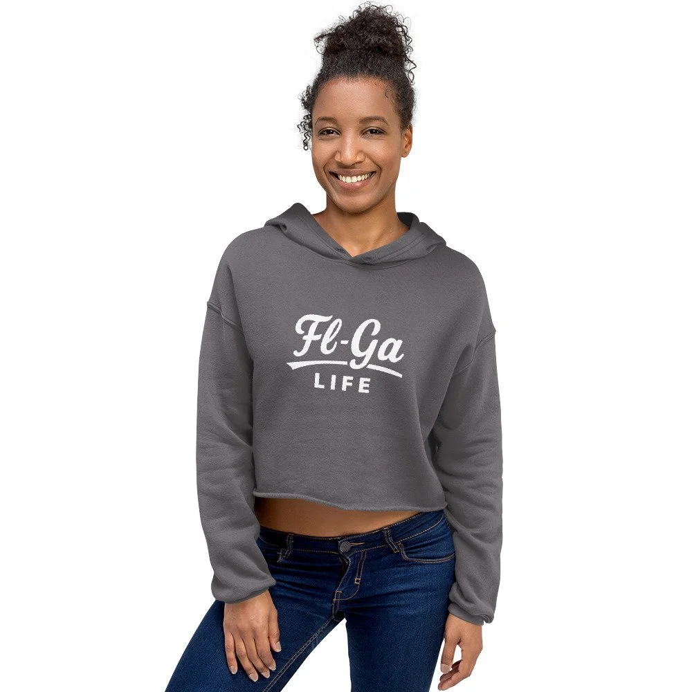 FL-GA Life Cropped Hoodie