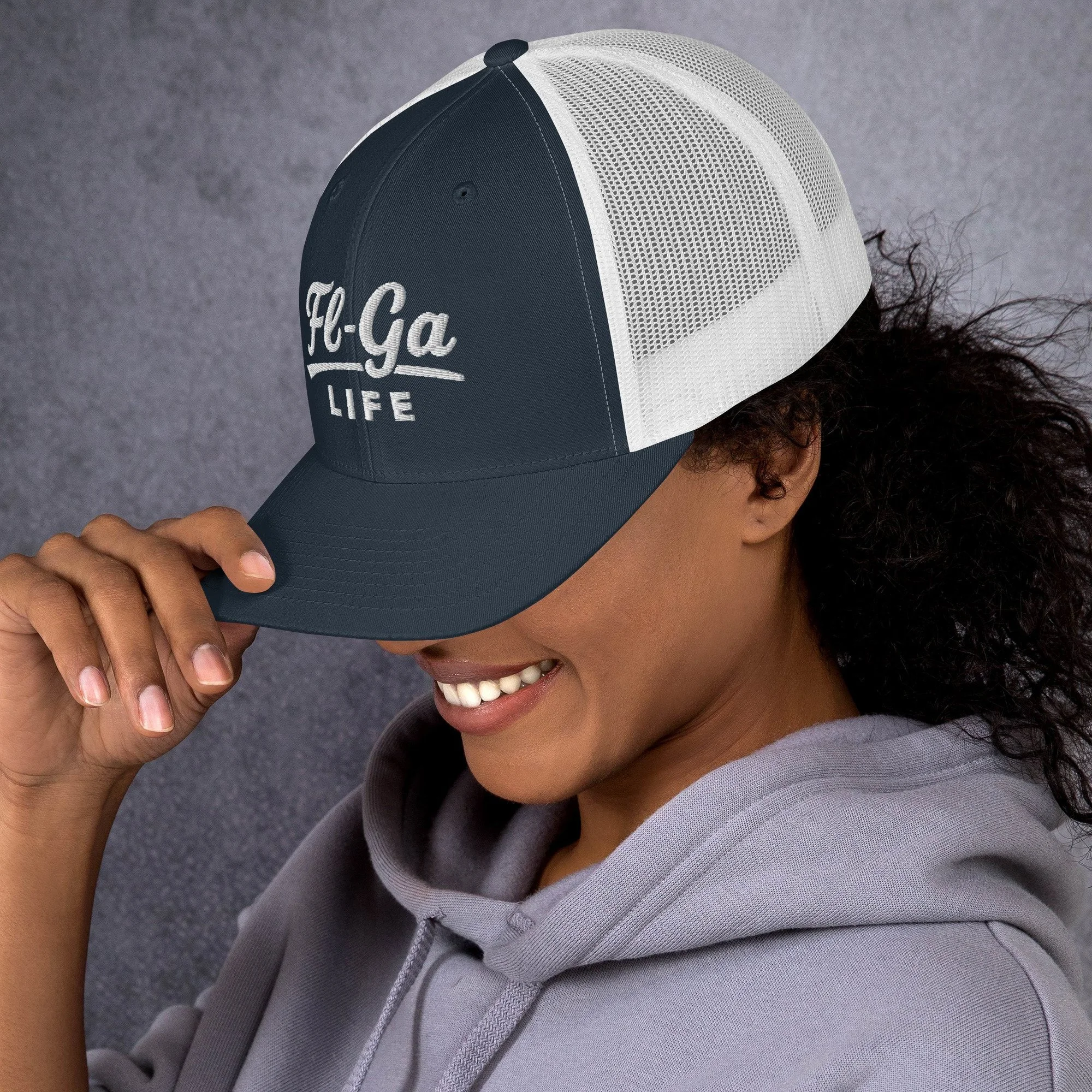 Fl-Ga Life Trucker Hat