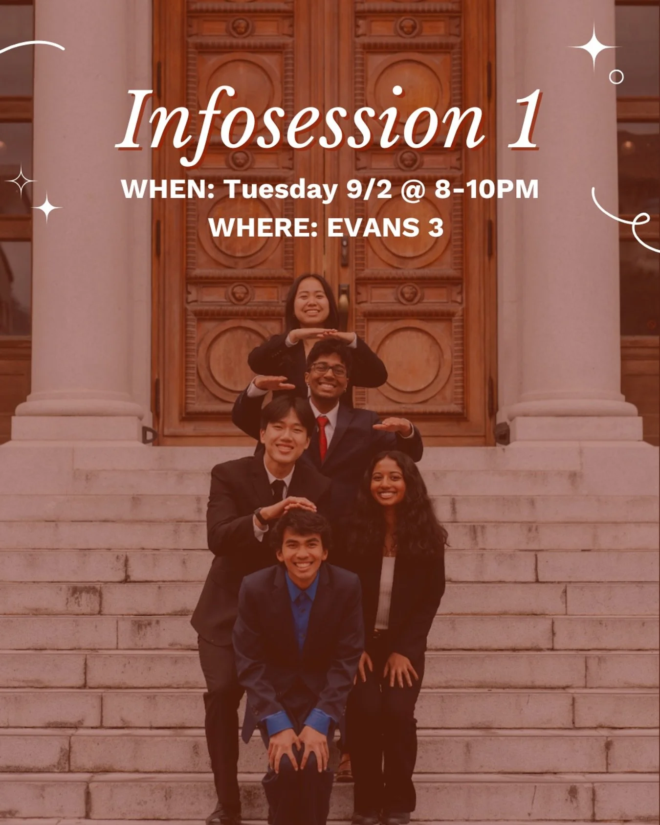 Come join us tonight in Evan&rsquo;s 3 to learn more about HCG! We hope to see you soon🕺