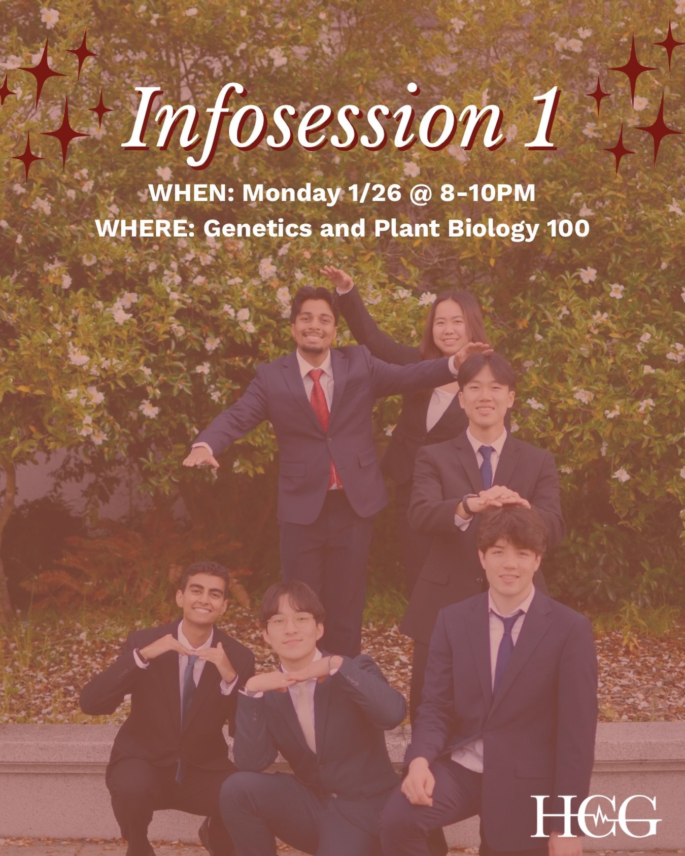 Come join us for our FIRST infosession🕺🕺will be located in Genetics Plant Biology Building (room 100) &mdash; this is near browns cafe! We can&rsquo;t wait to meet you!