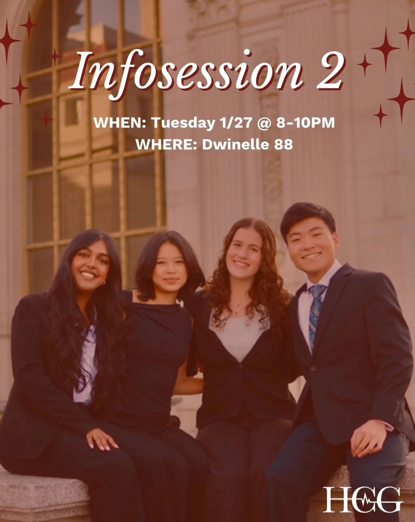 Join us for Infosession 2 in Dwinelle 88 from 8-10pm! We look forward to seeing all of you there!