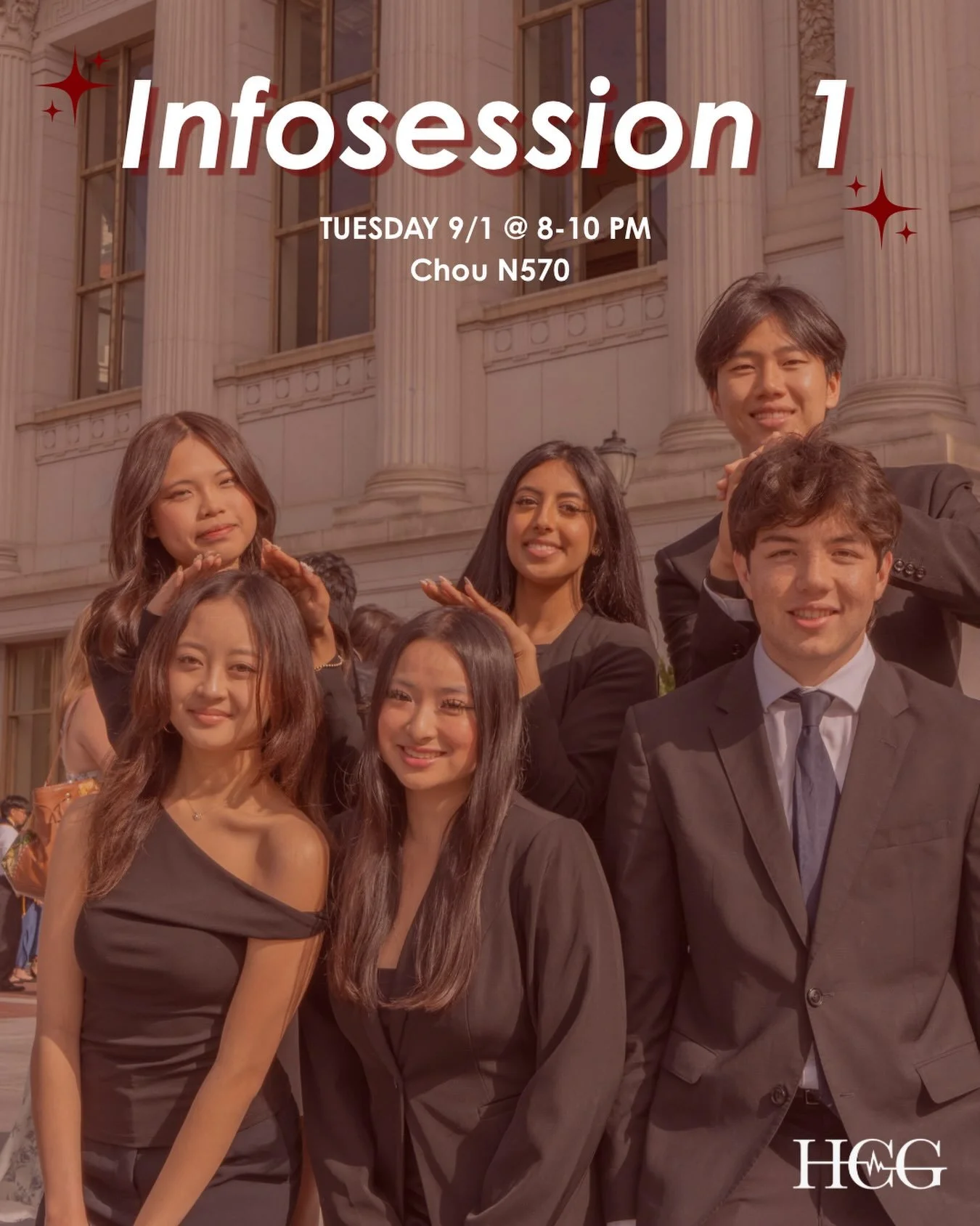 Come join us TONIGHT at Infosession 1!! We will be located at Chou Hall in Room N570!! We are super excited to see you all there!!
