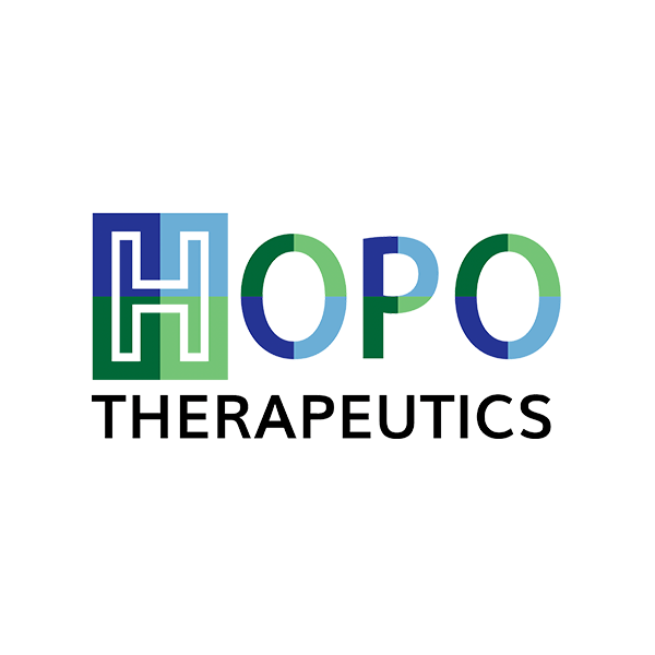 Logo of Hope Therapeutics featuring stylized letters and the company name.