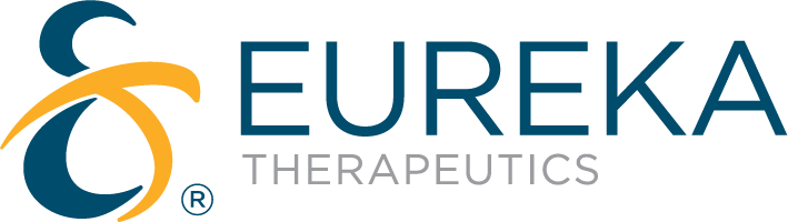 Eureka Therapeutics logo with a stylized blue and yellow eye shape.