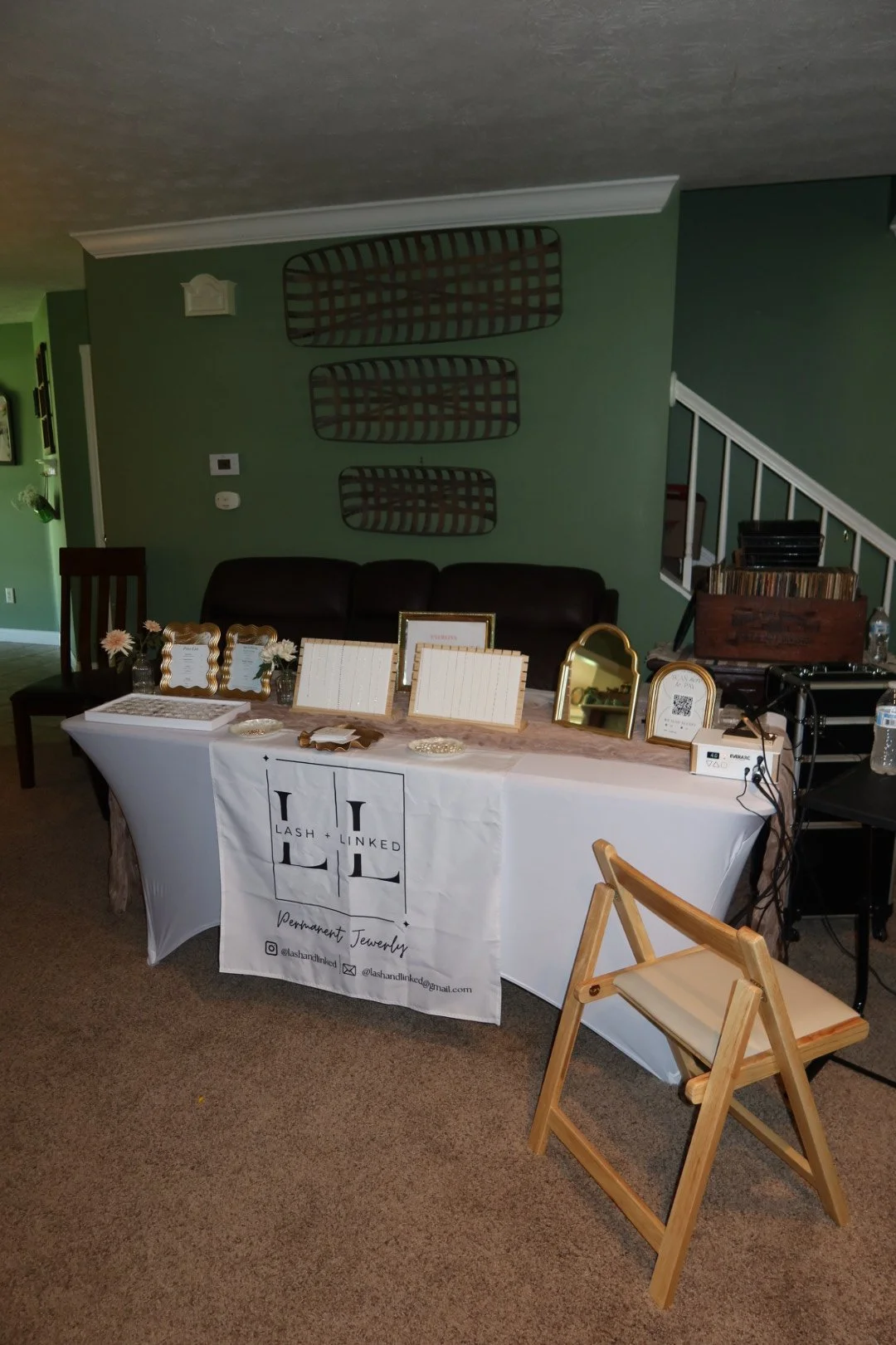 bridal shower pop up