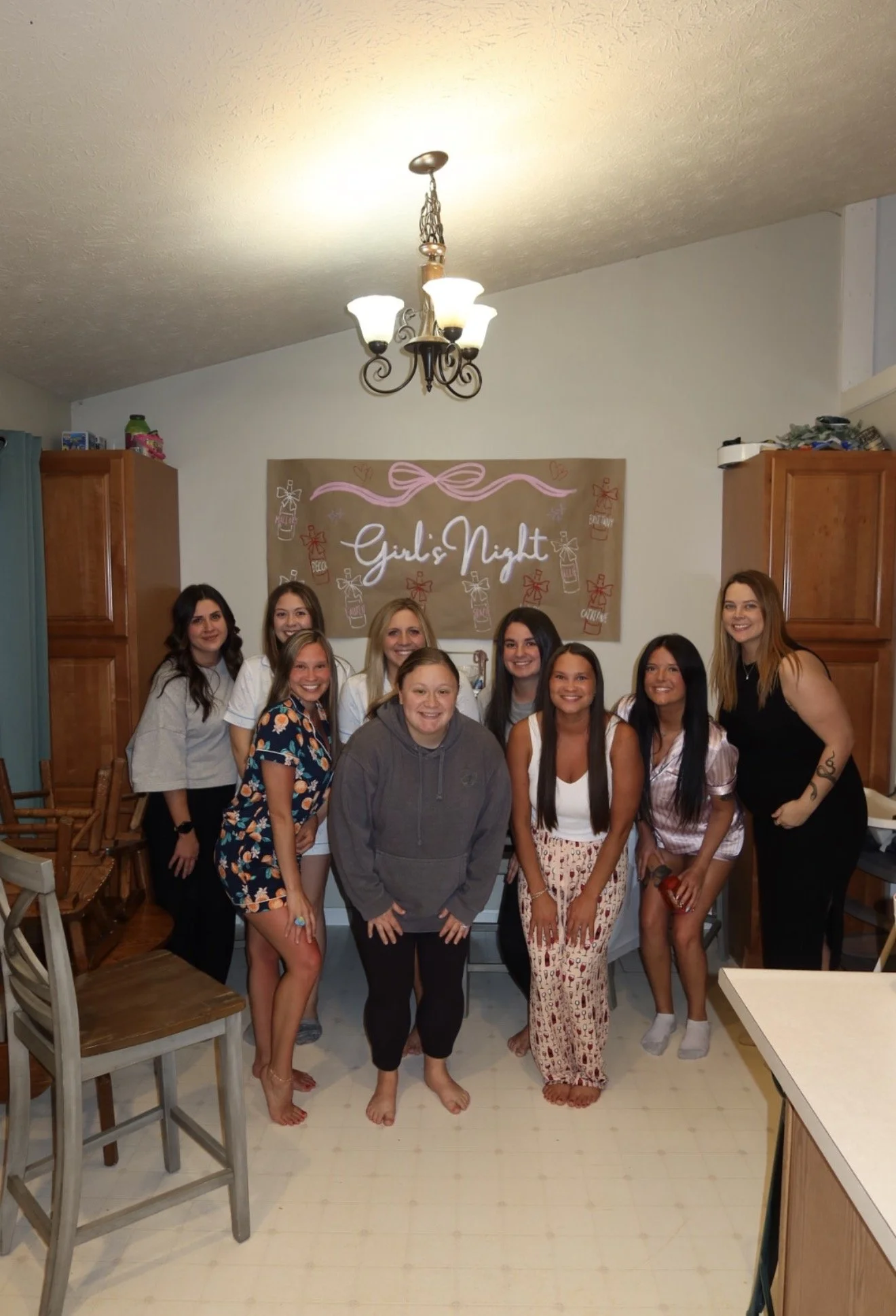 girls' night pop up
